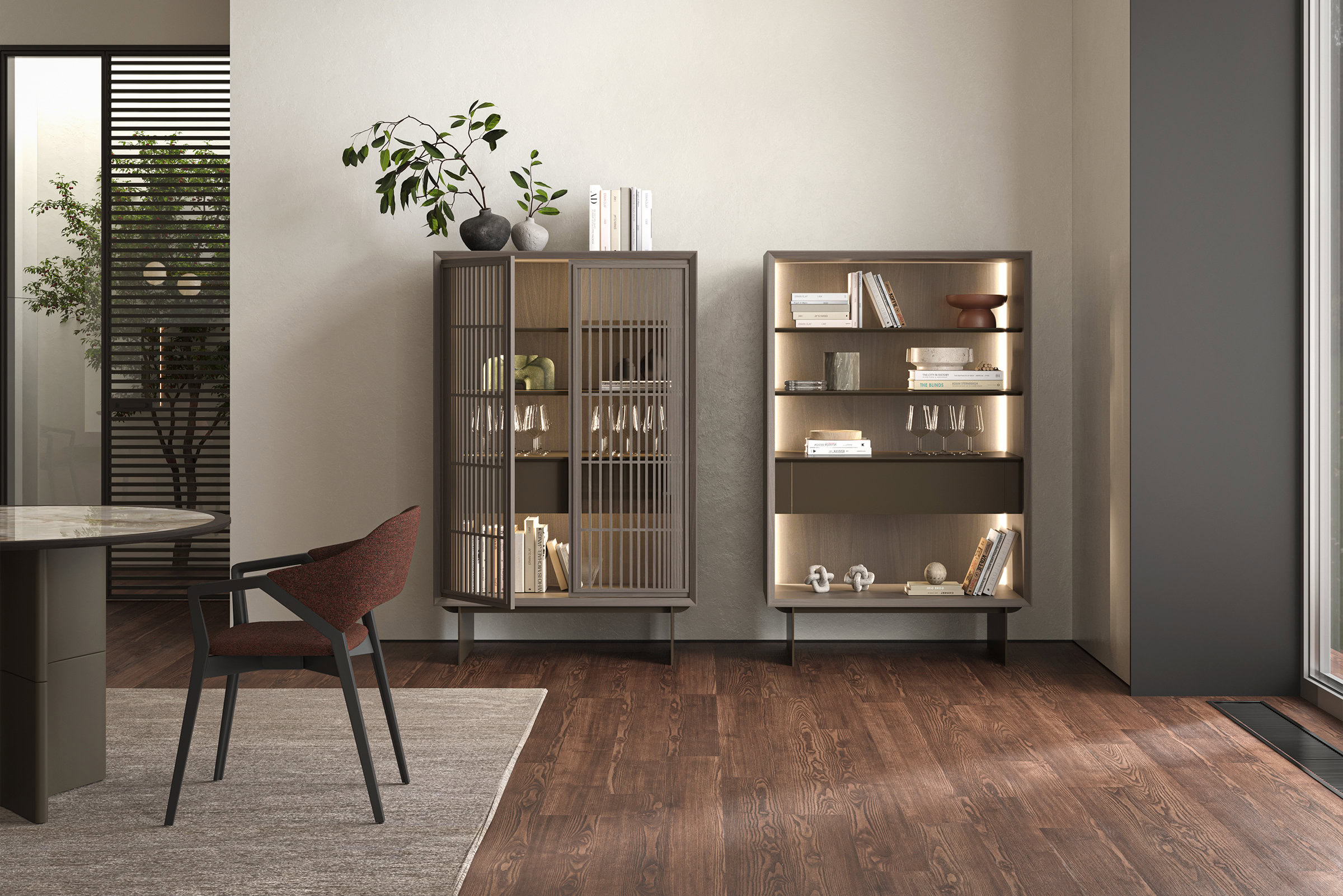 Chambre à coucher BOCASA avec lit confortable et décoration minimaliste