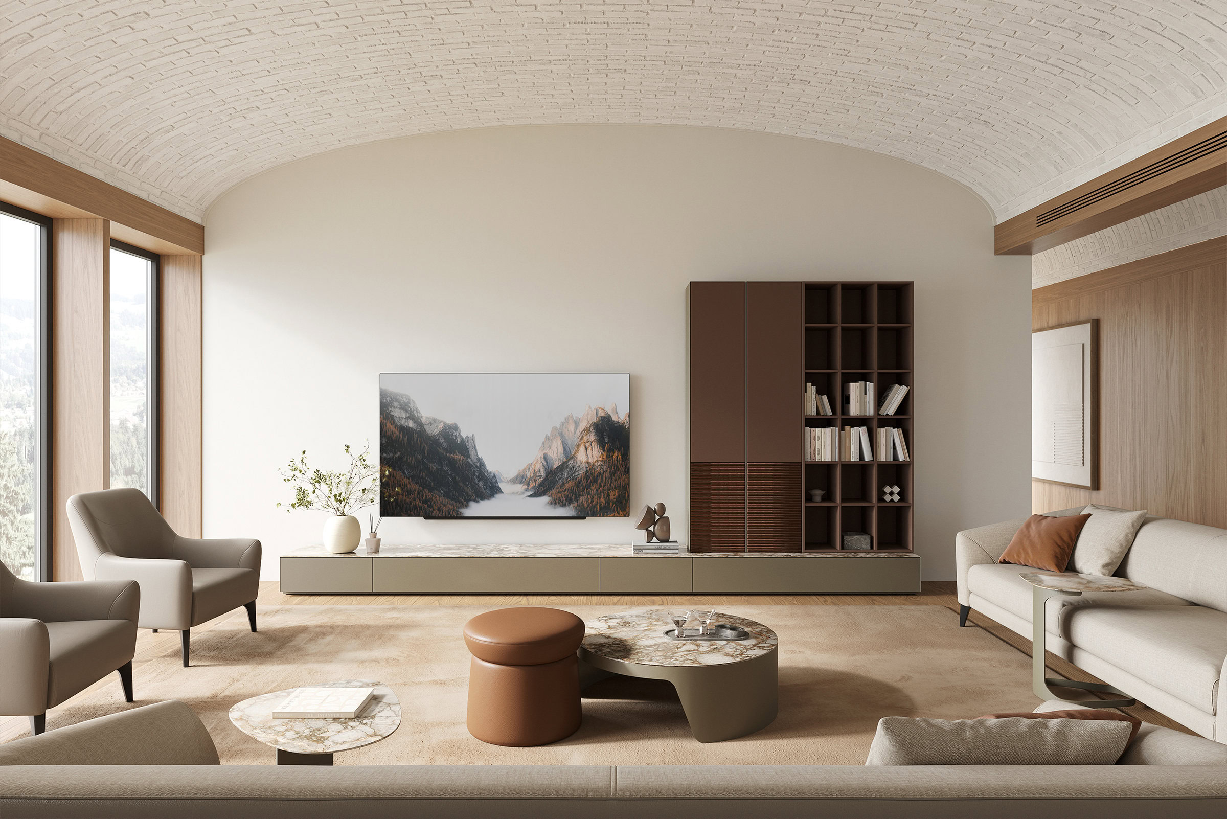 Ensemble de salle à manger BOCASA avec table en bois et chaises assorties.