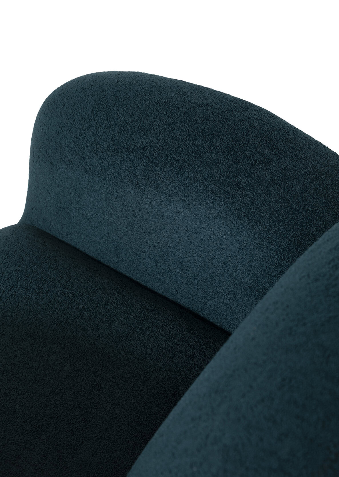 Détail de la couture du fauteuil Olaf