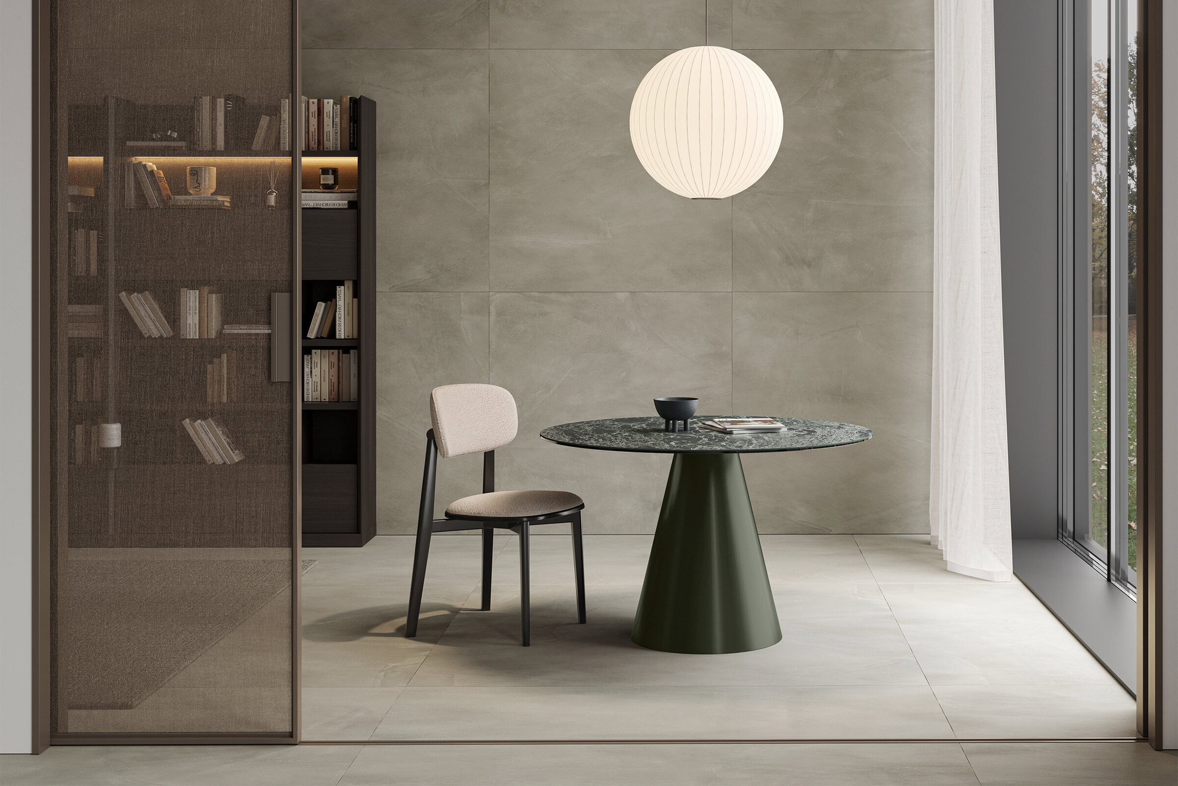 Table Agate dans une salle à manger