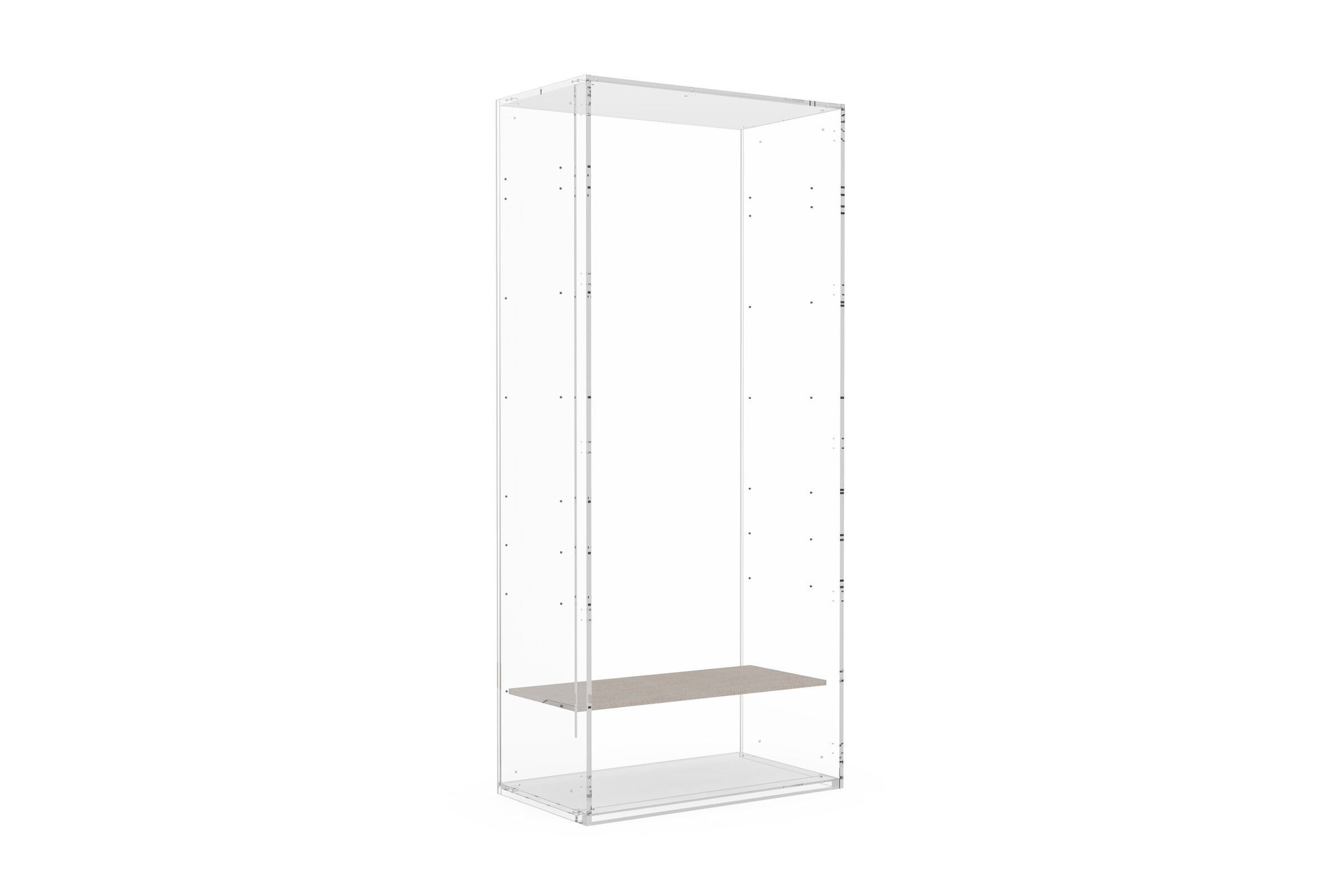 Module 15 du dressing Alfa sur fond blanc