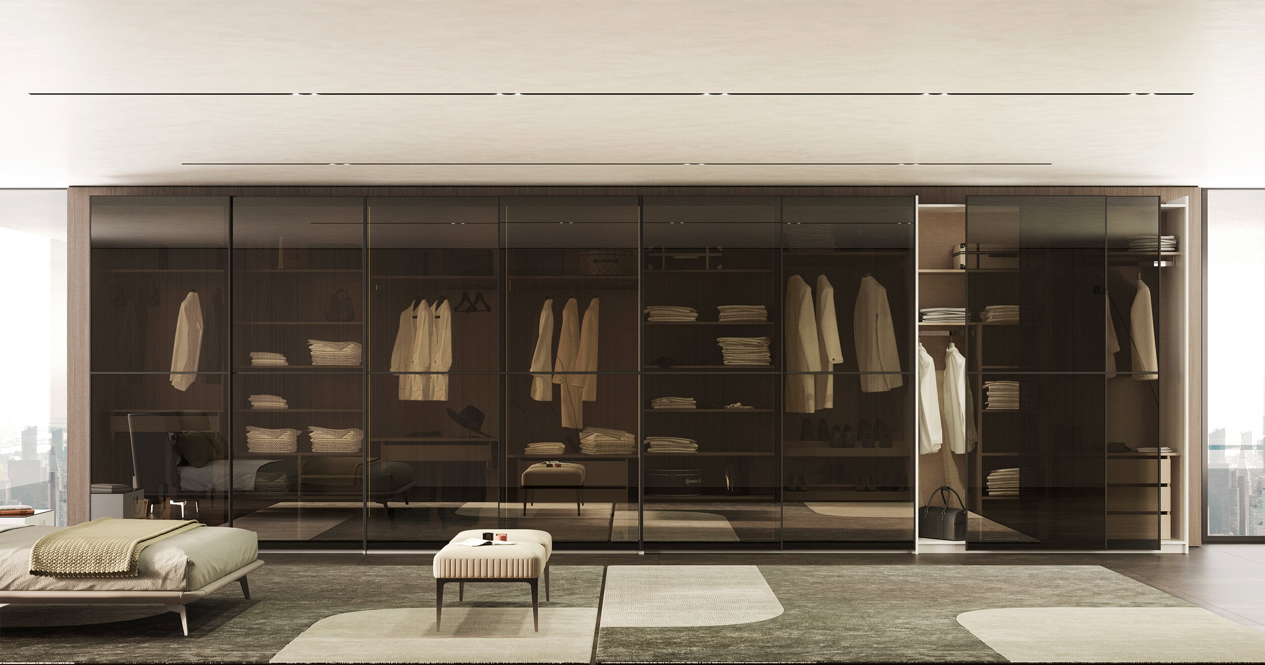 Organisation intérieure du dressing Alfa