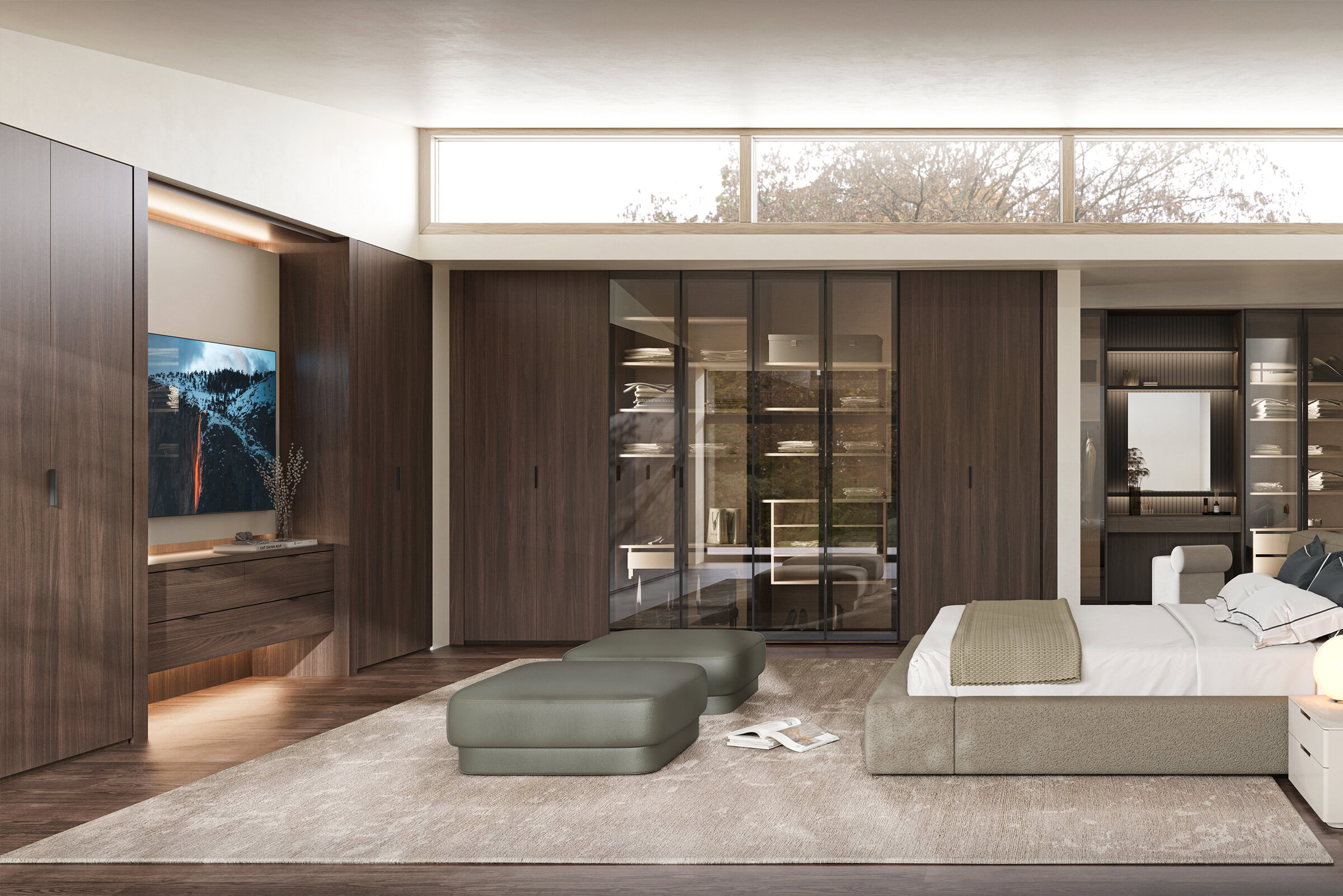 Design luxueux du dressing Alfa