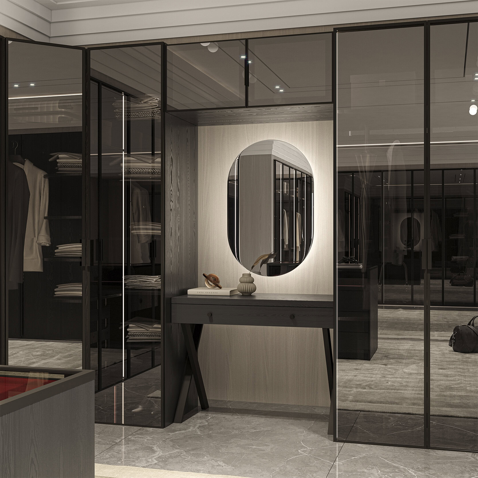 Intérieur du dressing Alfa