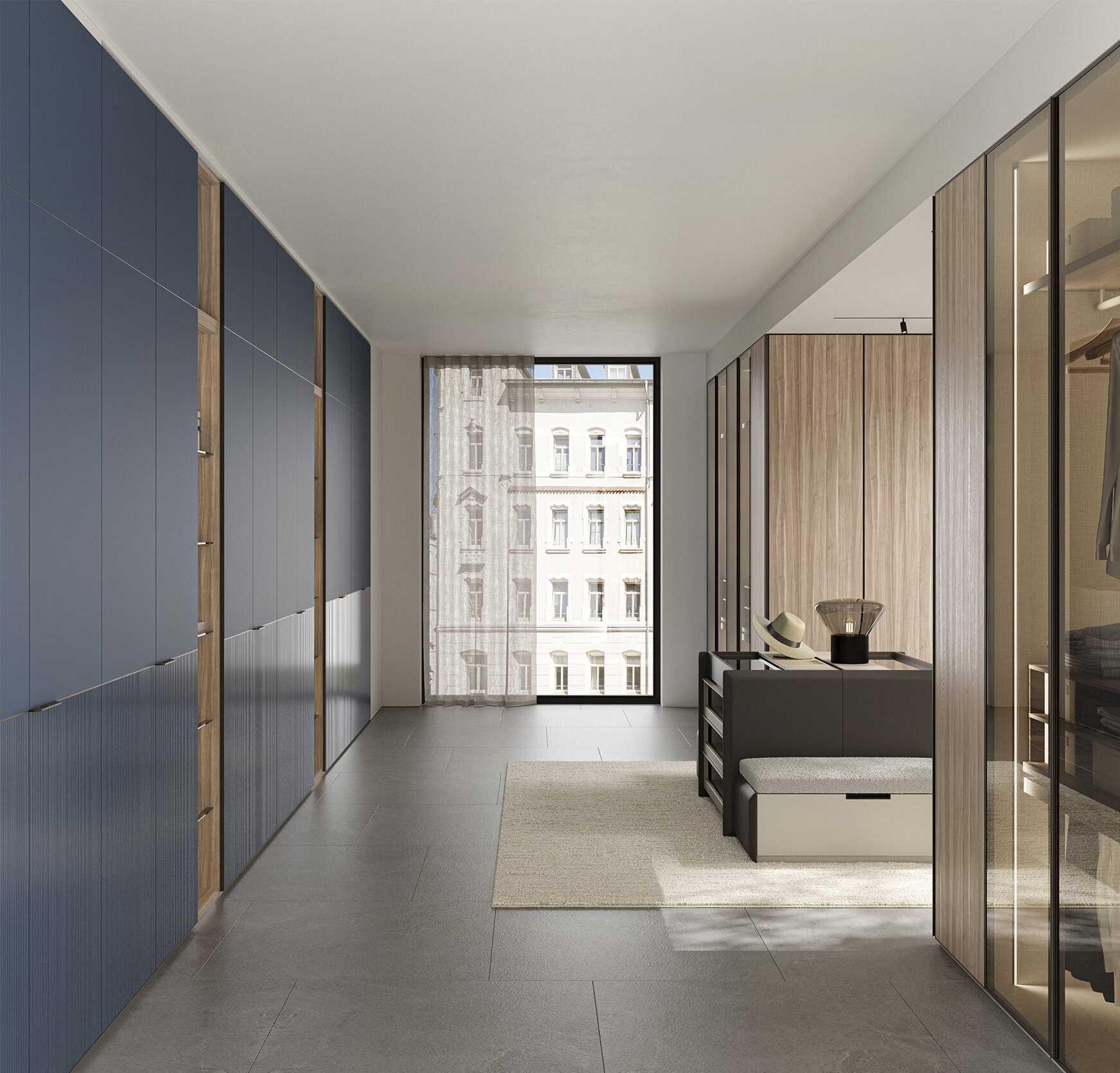 Ambiance avec le dressing Beta