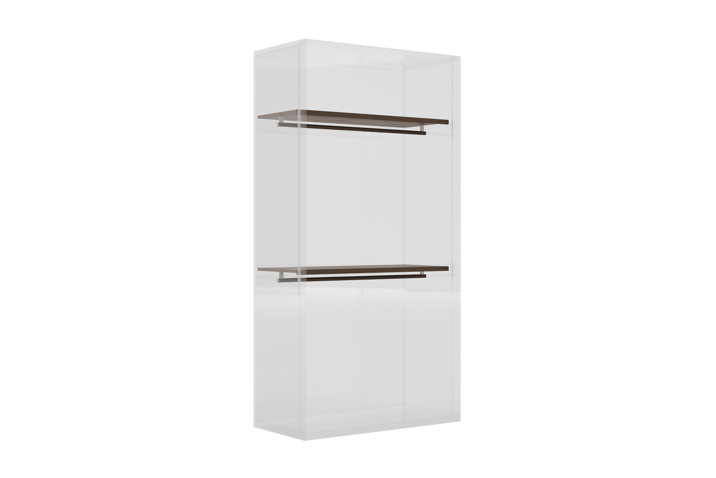 Module 15 du dressing Beta sur fond blanc