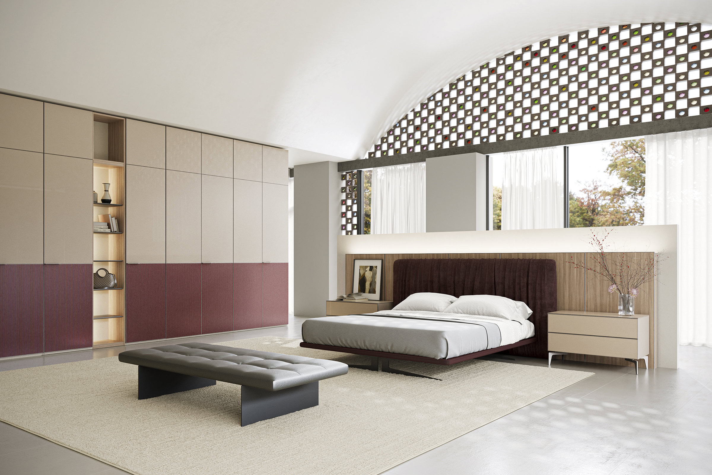 Dressing Beta avec îlot central