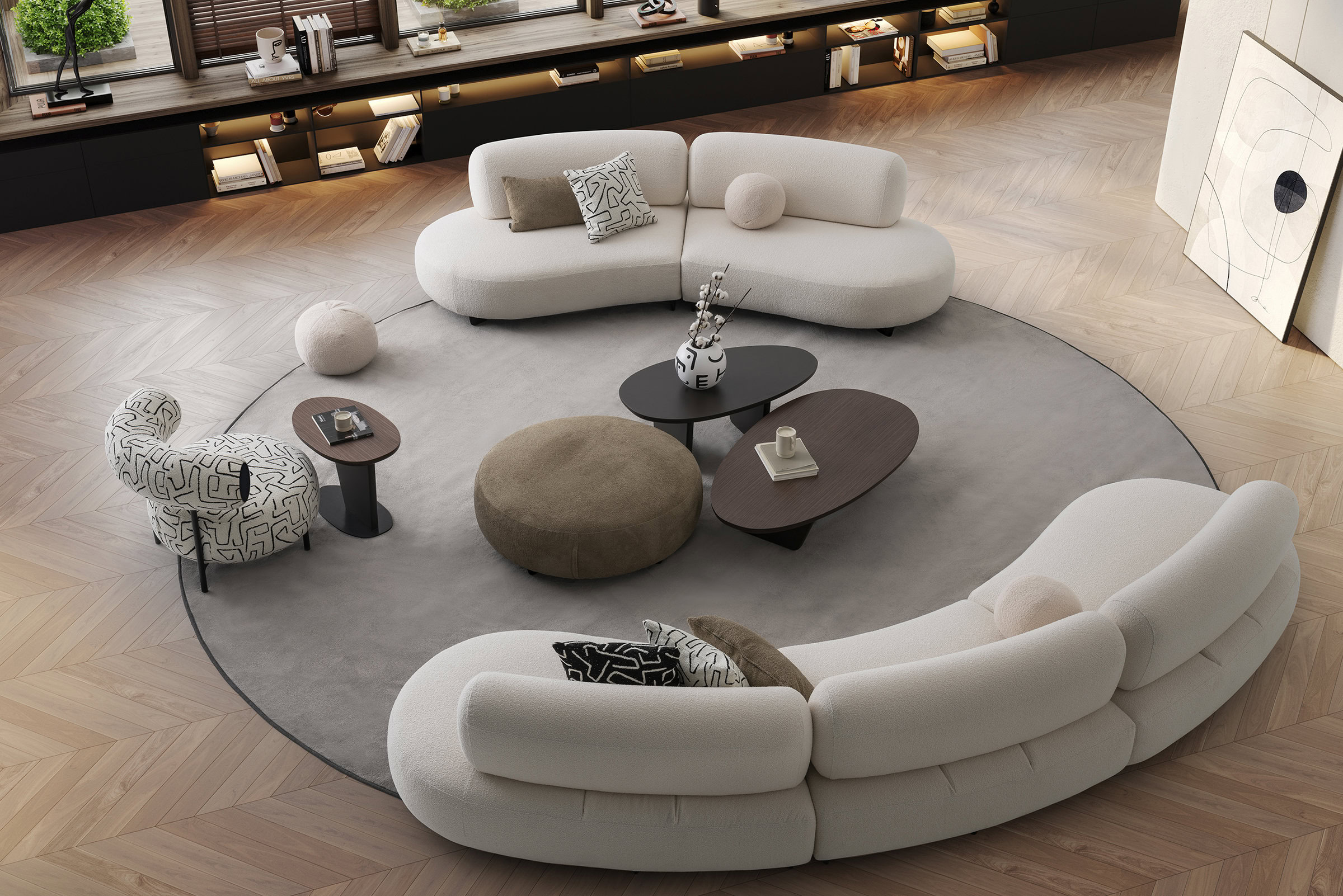 Module simple du canapé Bon Bon