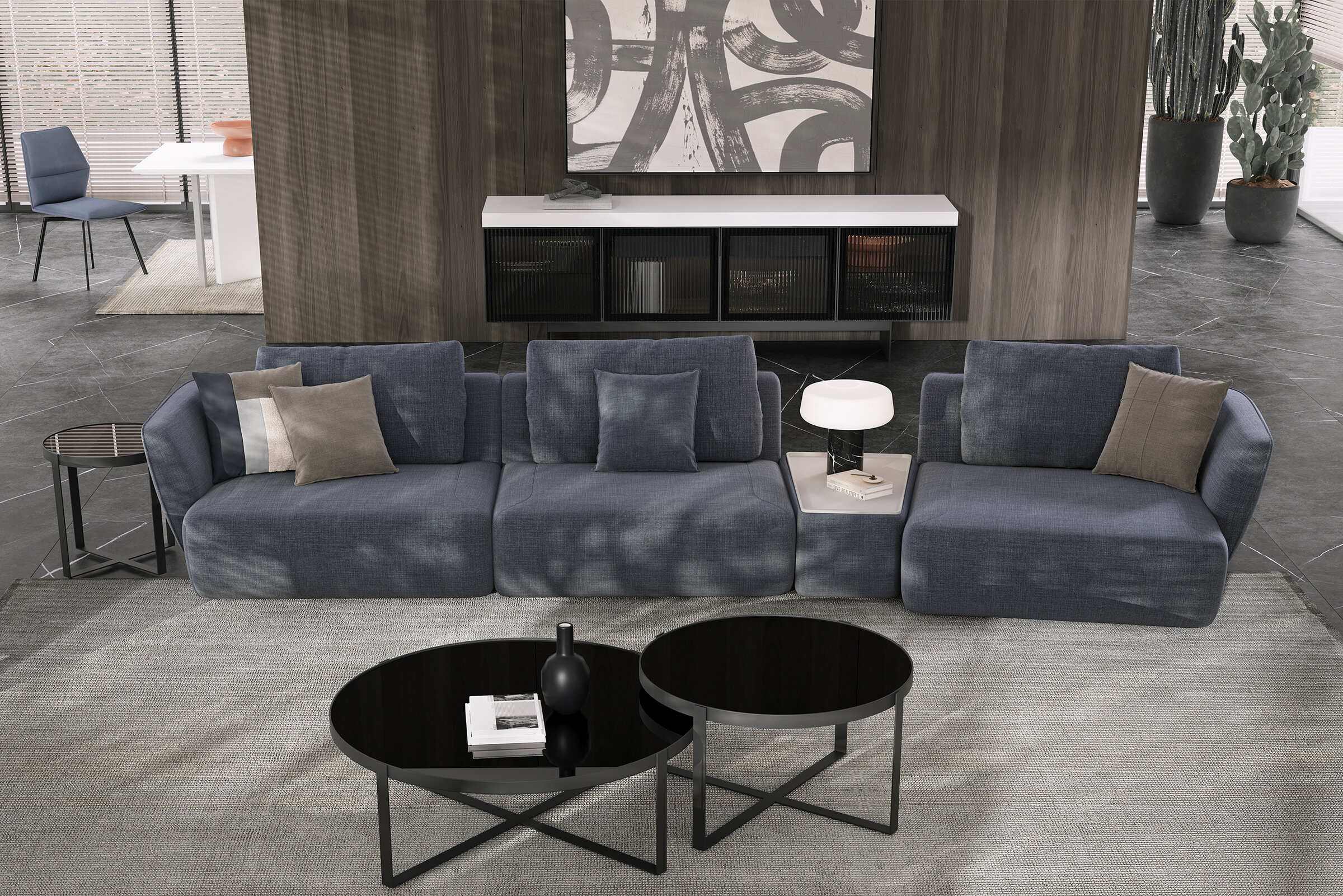 Set de tables Capella dans un intérieur luxueux