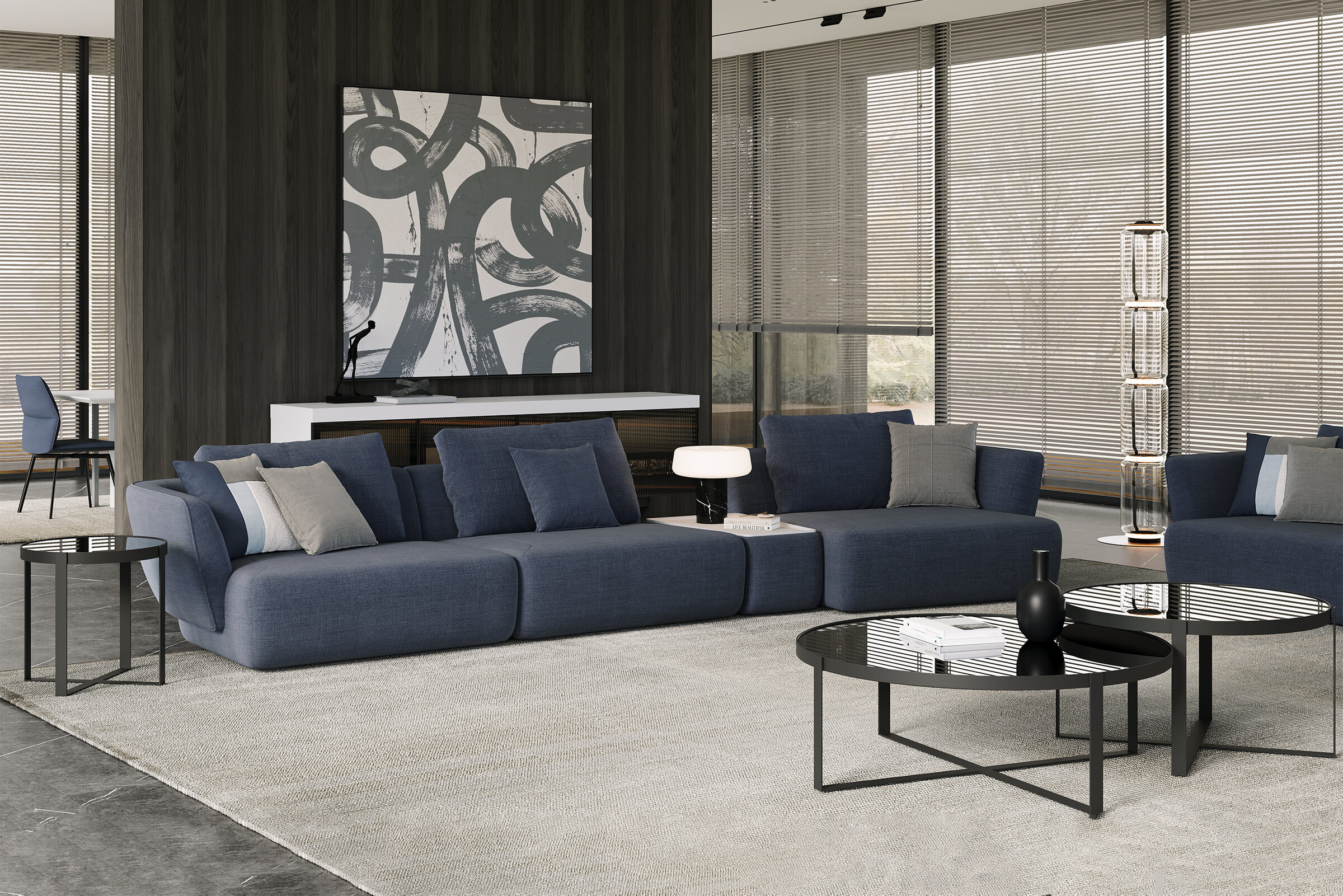 Ambiance avec les tables basses Capella