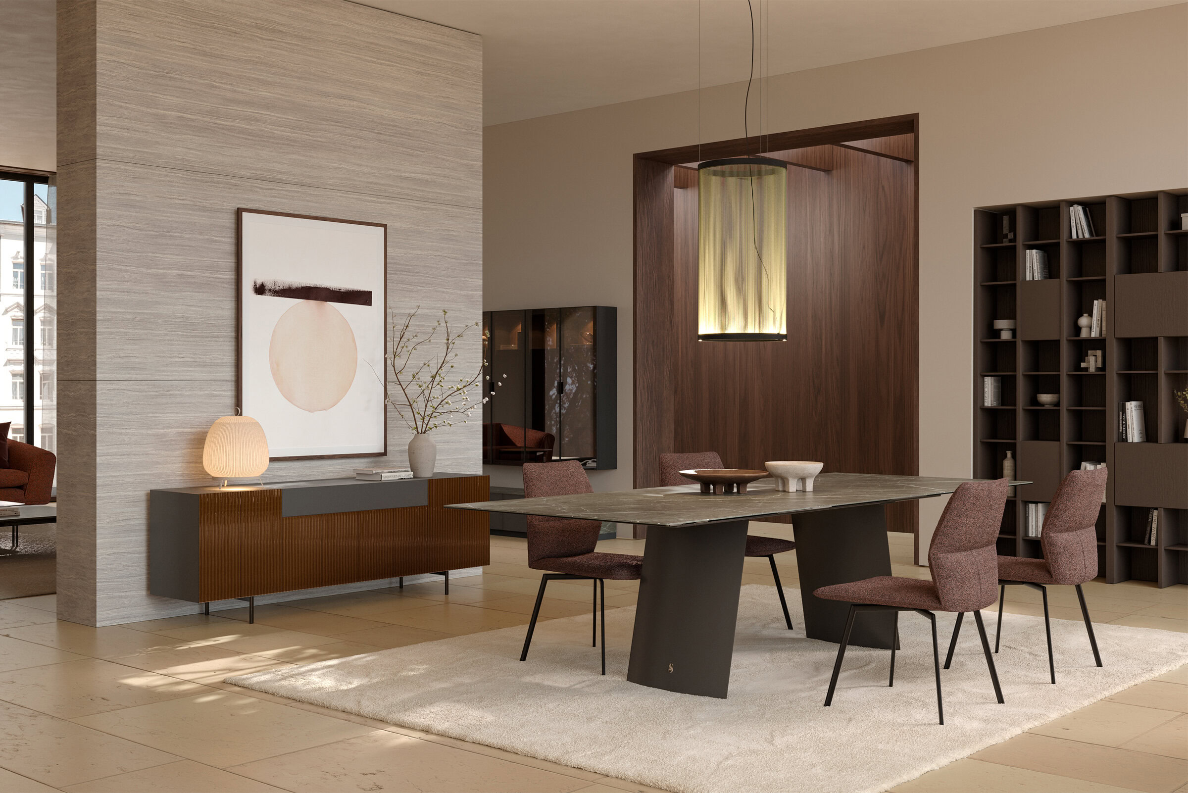 Ambiance avec le buffet Charm