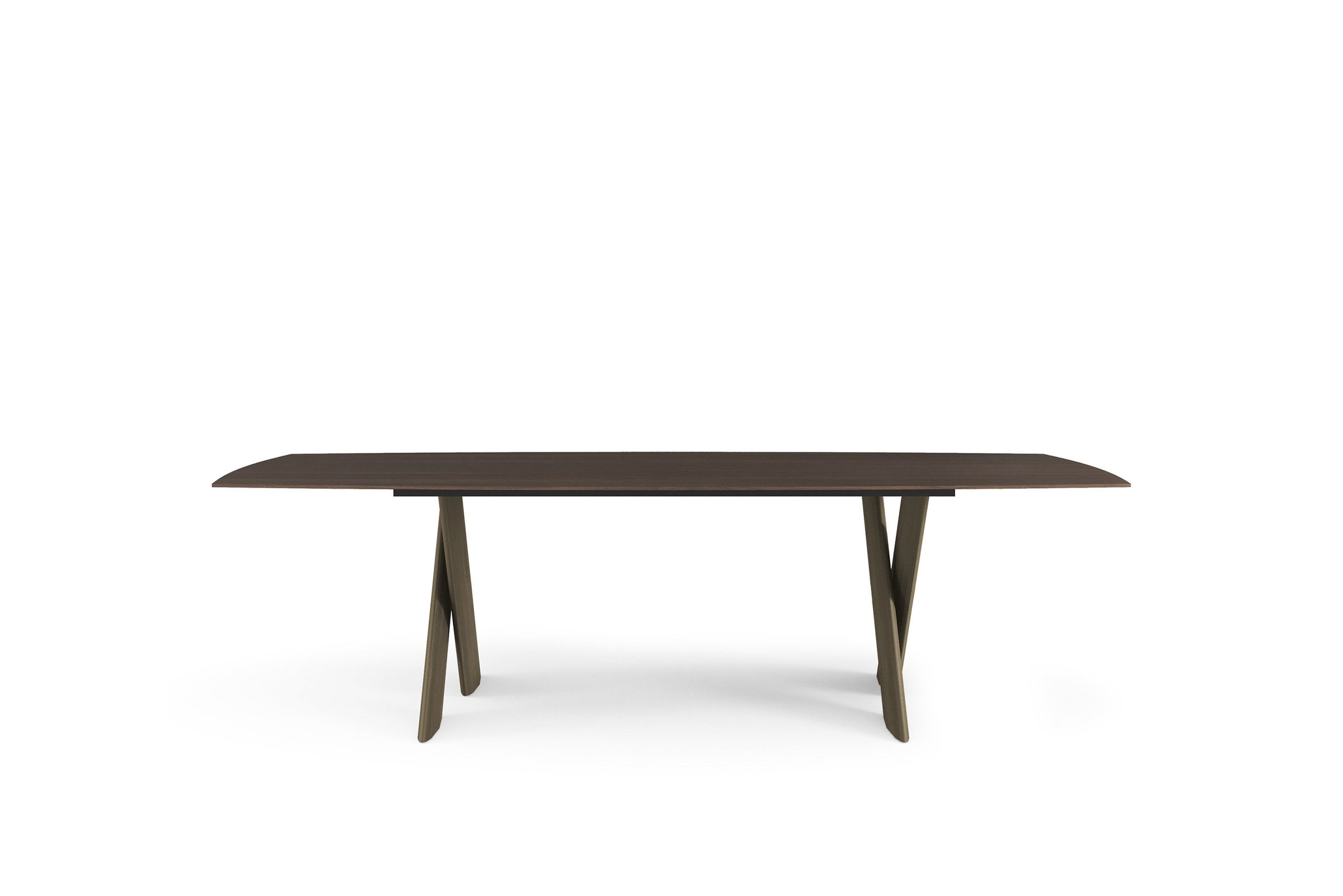 Table Croix sur fond blanc, autre vue de profil