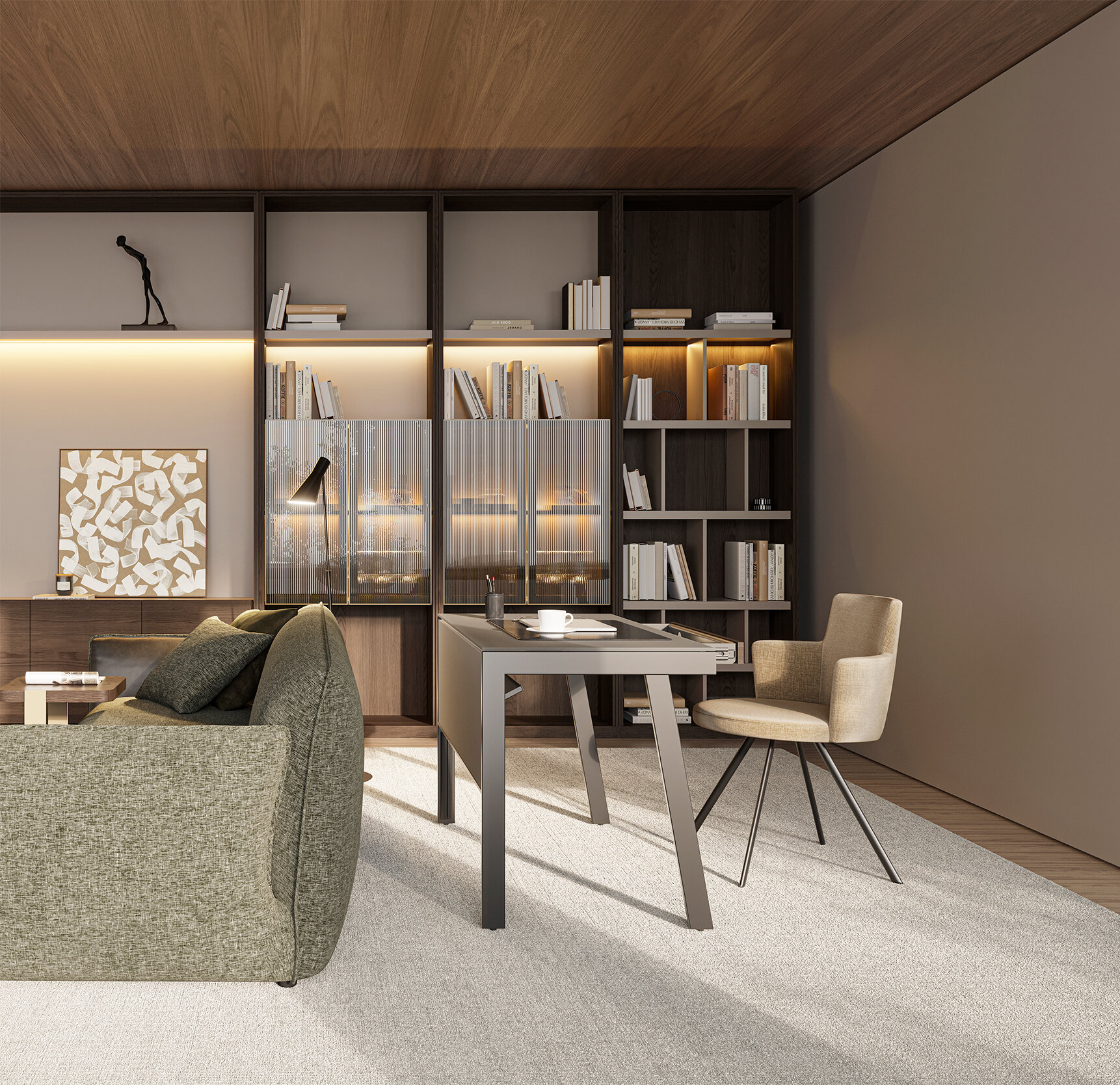 Ambiance de travail avec le bureau Dandy