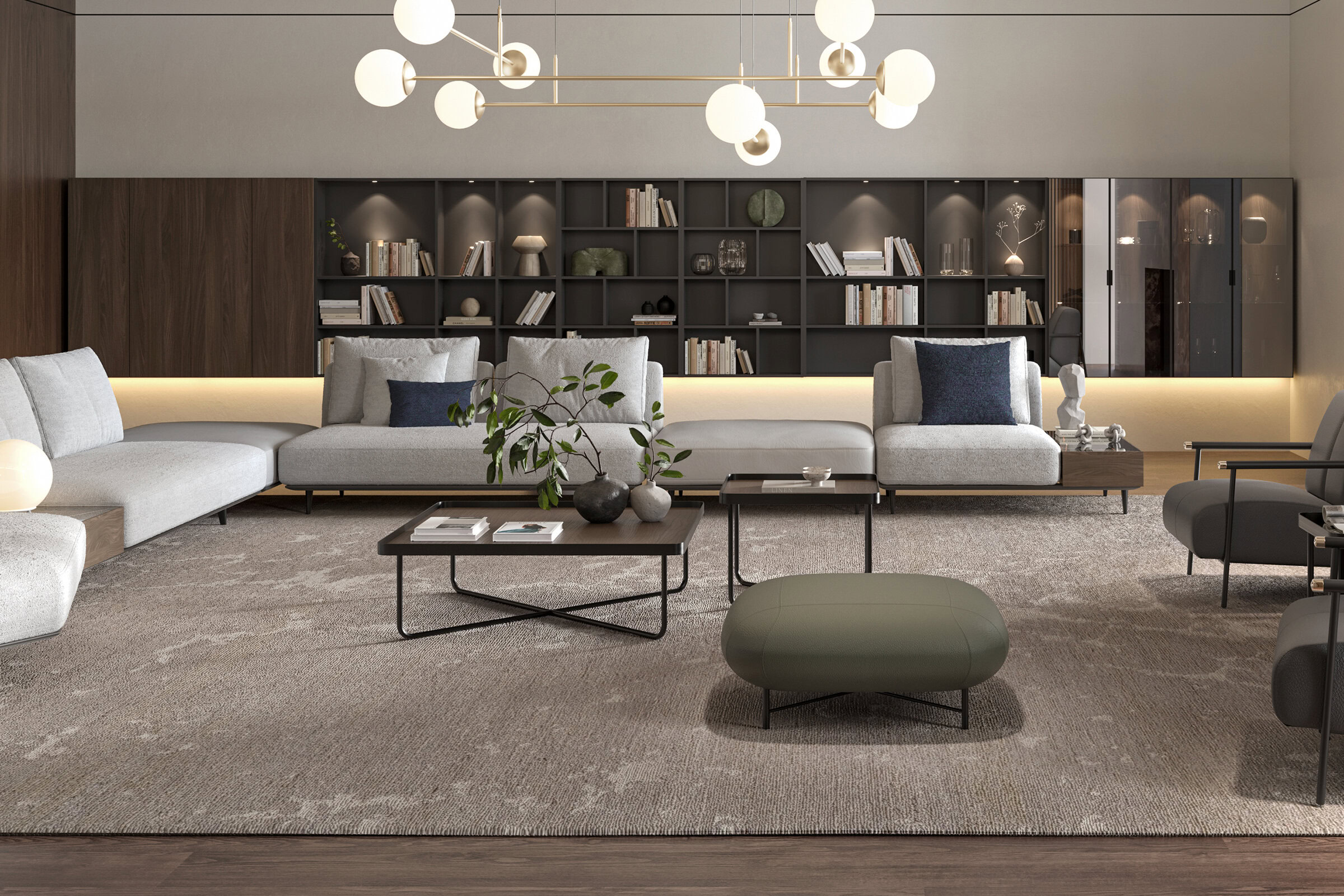 Ambiance moderne avec les tables Forte