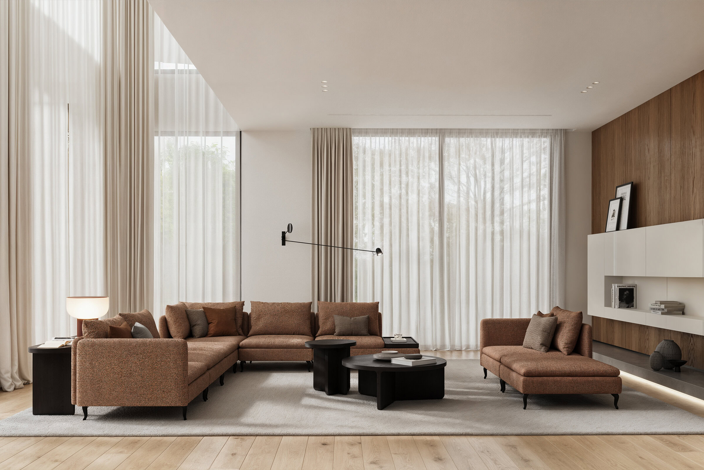 Texture du tissu du canapé Fox