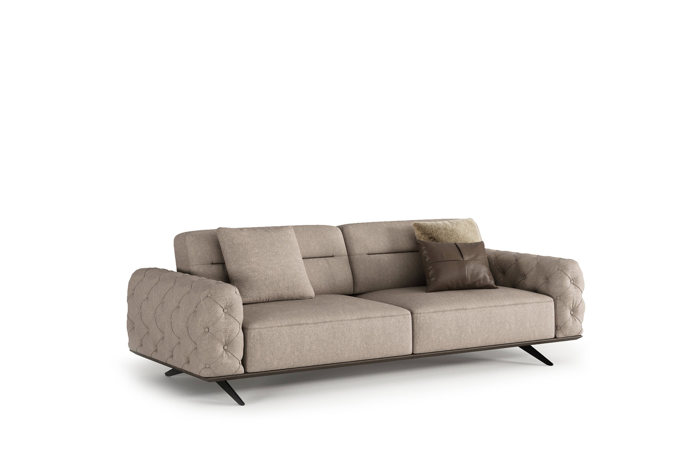 Composition 2 du canapé Gallardo sur fond blanc