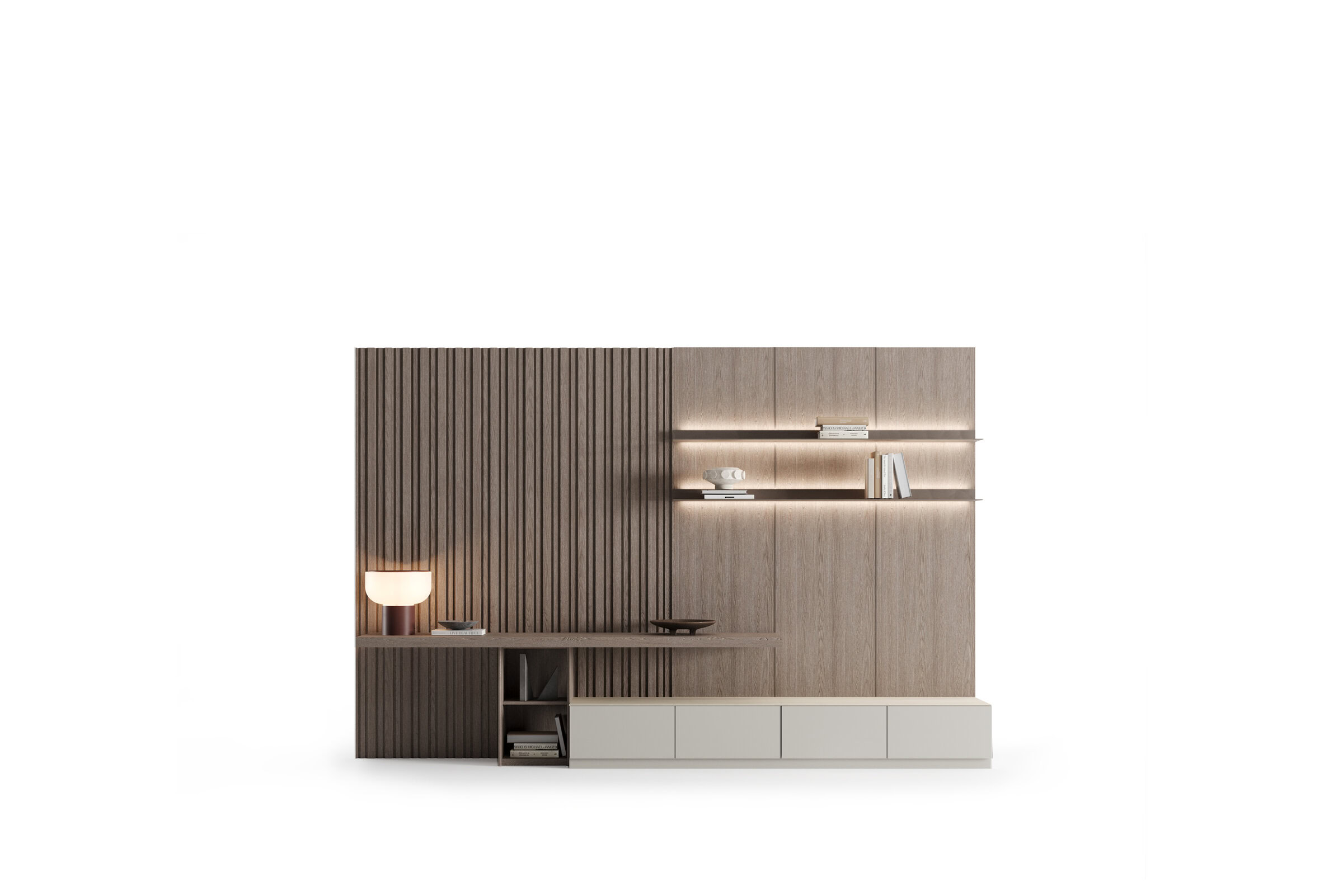 Module 4 du système Gama sur fond blanc