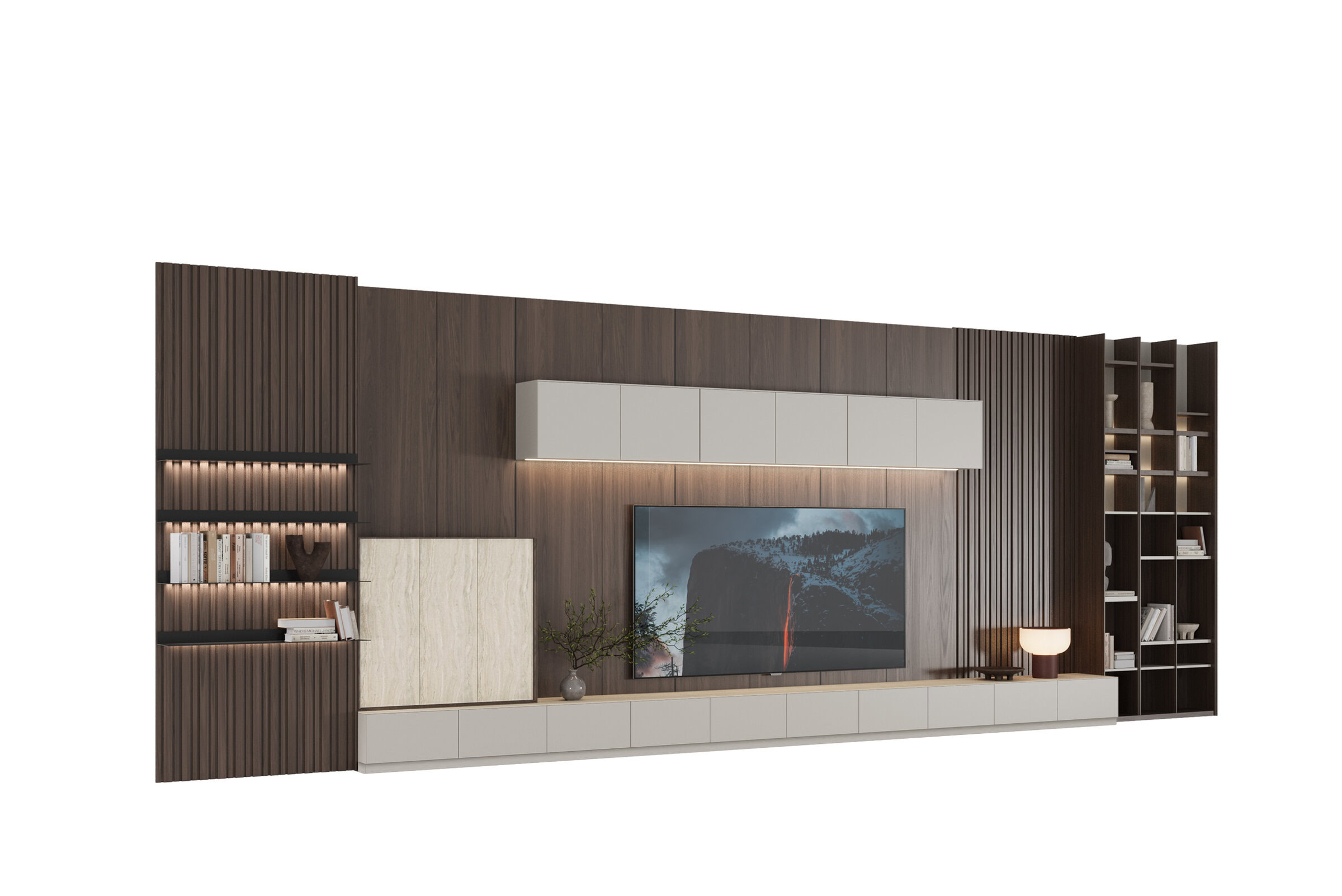 Module 8 du système Gama sur fond blanc