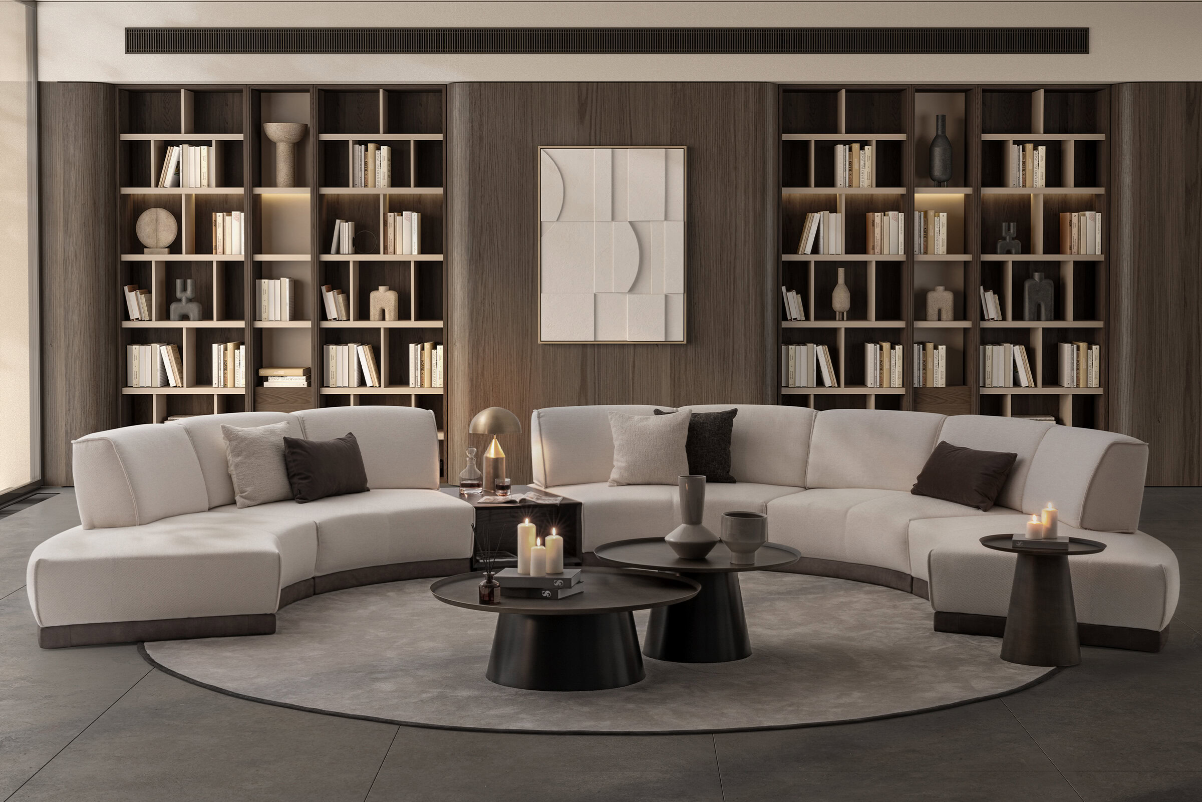 Détail du design de la collection Harmony