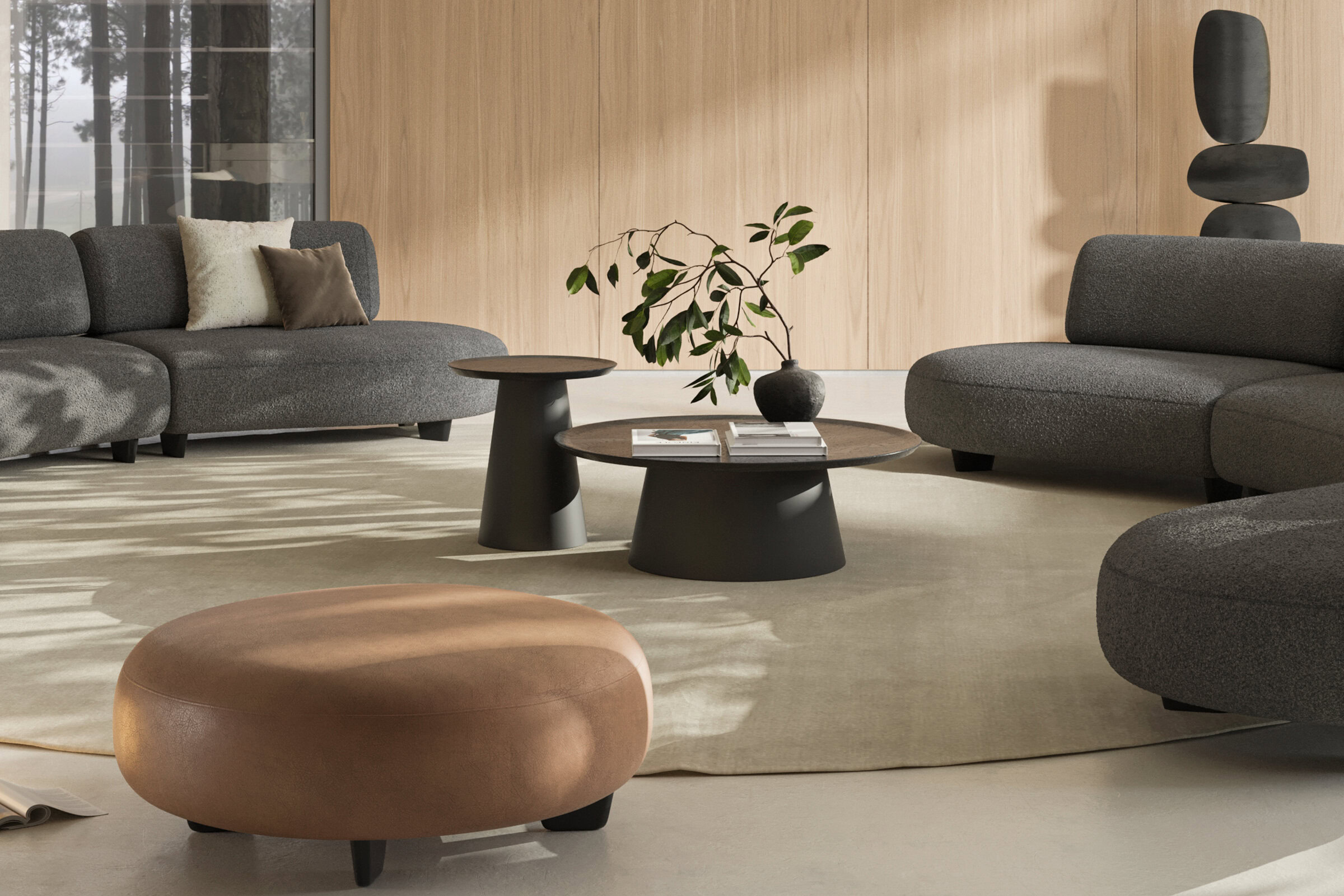 Ambiance avec les tables Yoda