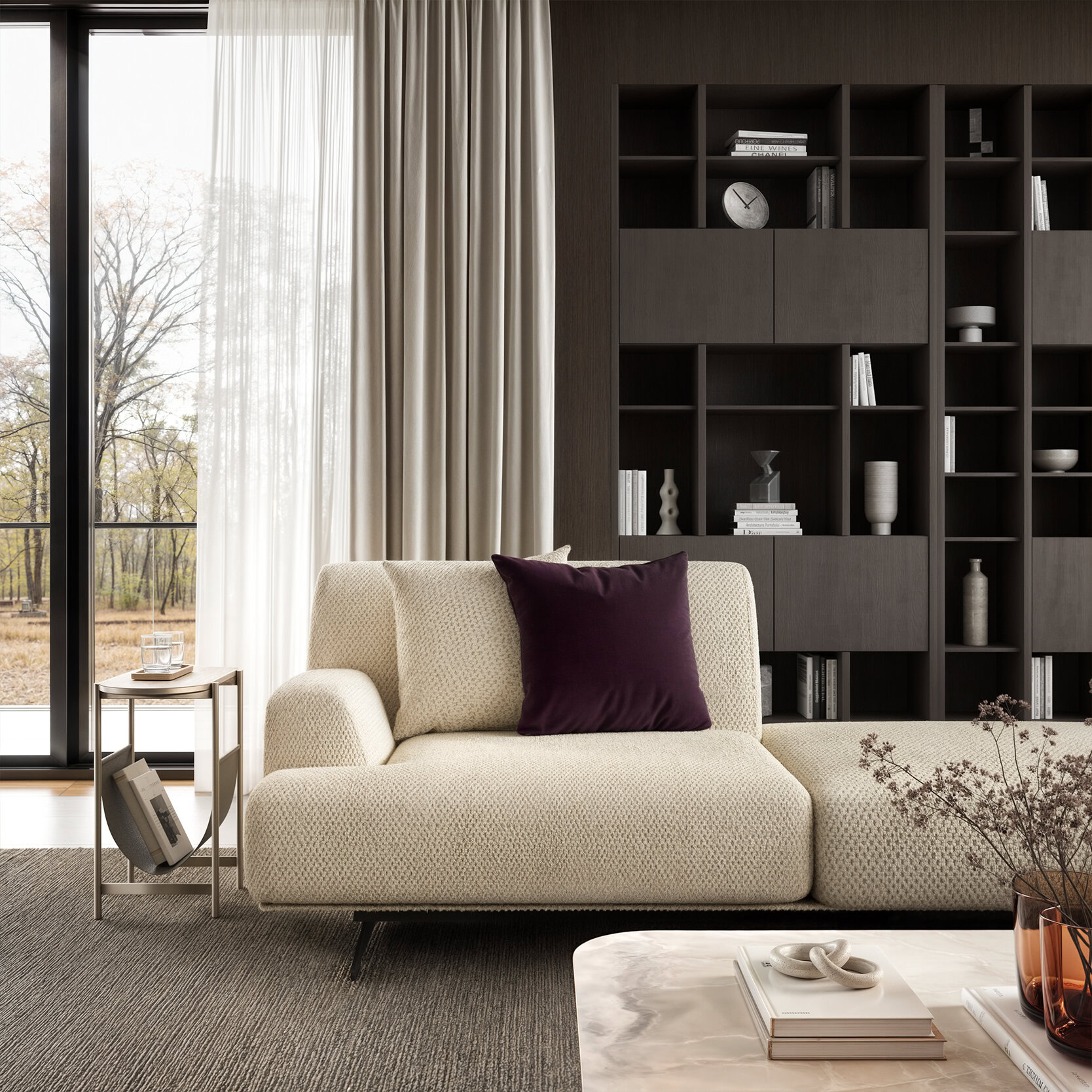 Détail des finitions du canapé Havana