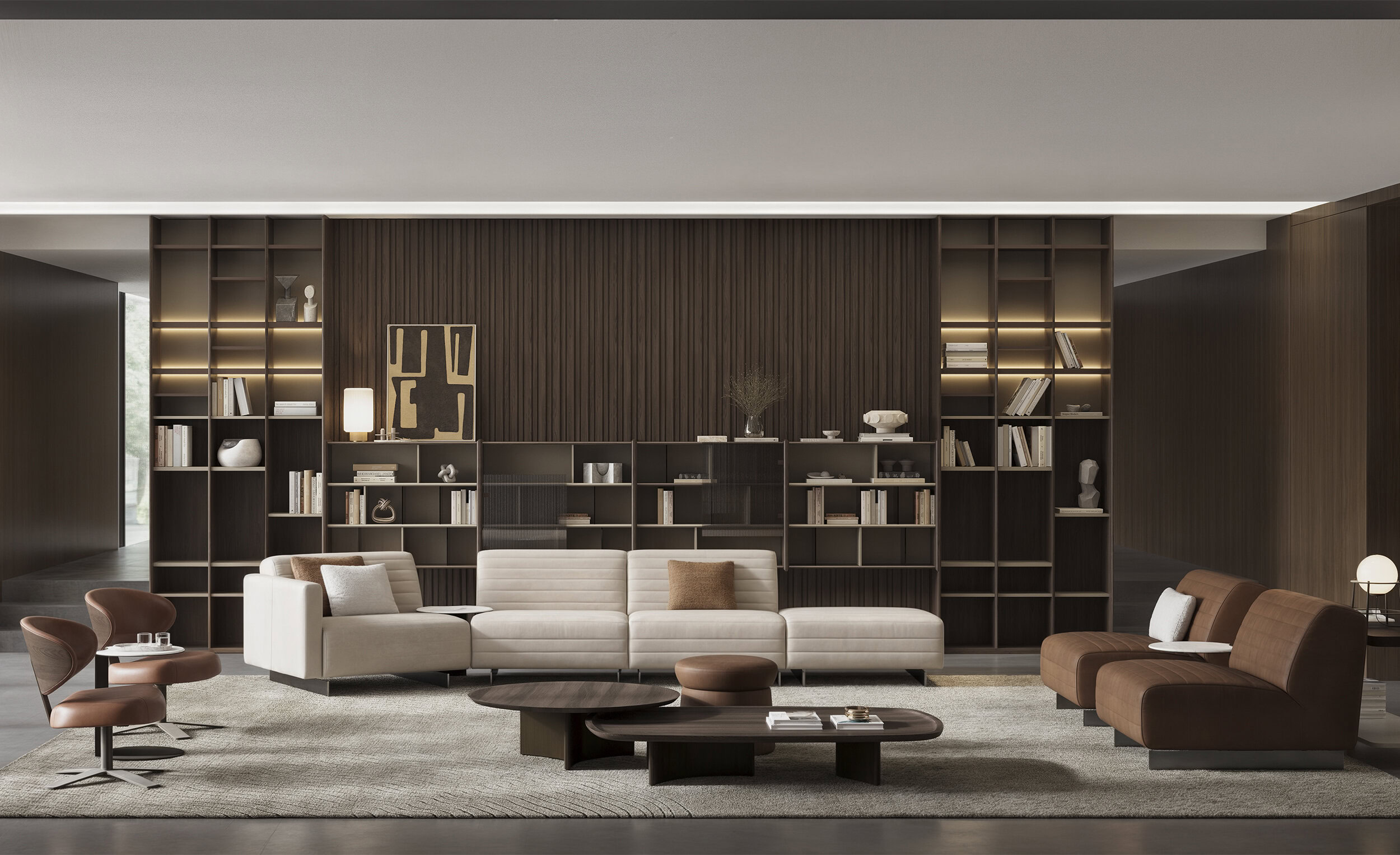 Système Gama dans un intérieur contemporain