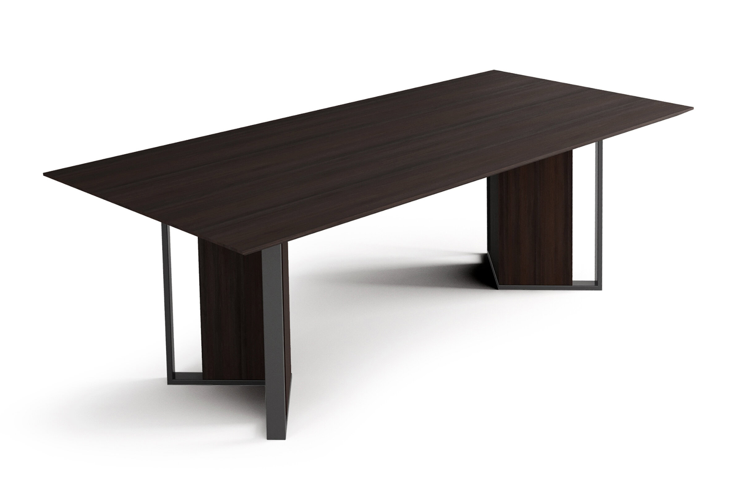 Table Hiro sur fond blanc, vue de profil