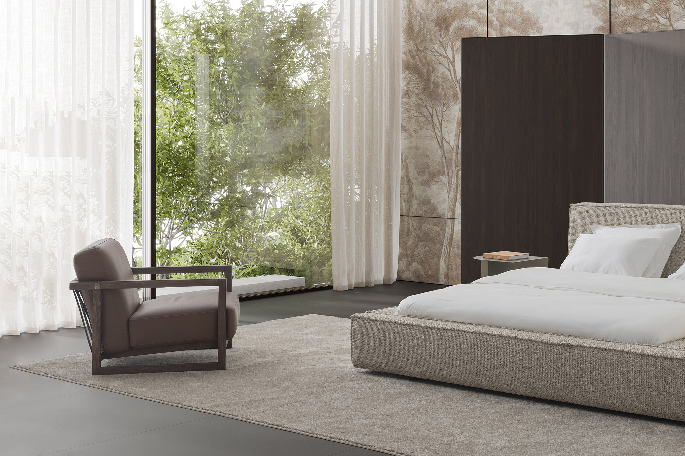 Perspective sur le fauteuil Jenga