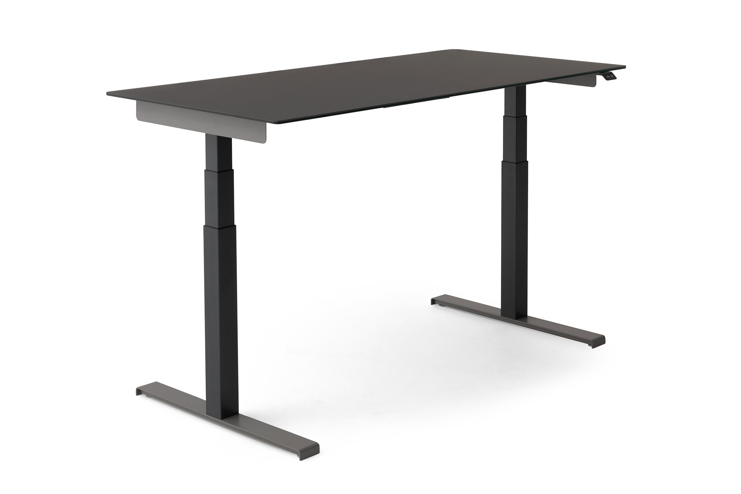 Bureau Joy sur fond blanc, vue de trois-quarts