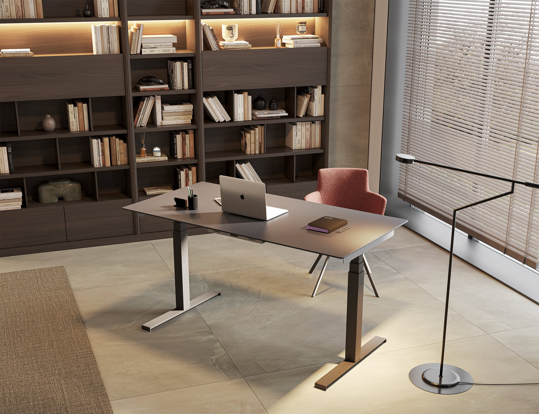 Ambiance de travail avec le bureau Joy