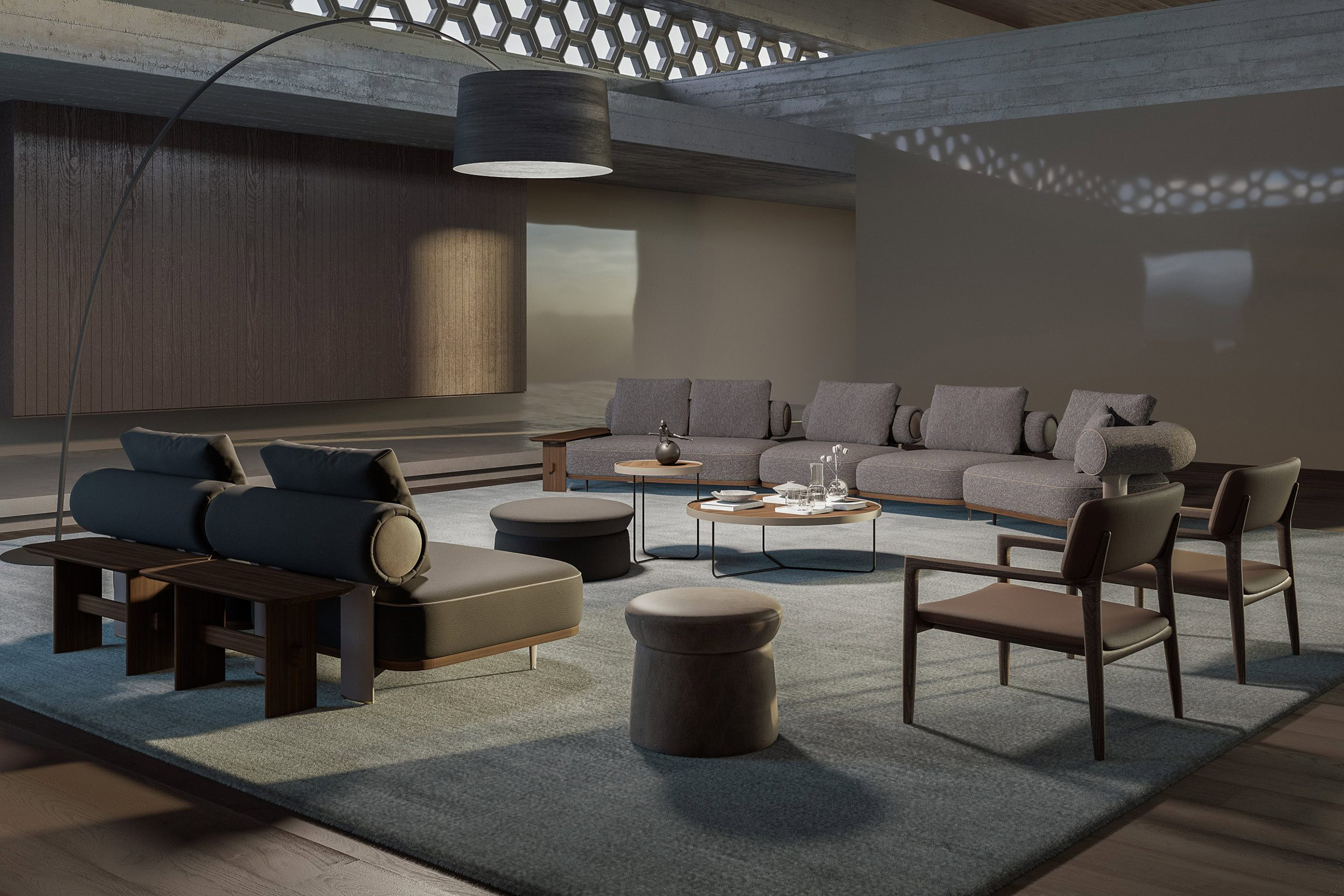 Canapé Kyoto dans un intérieur moderne