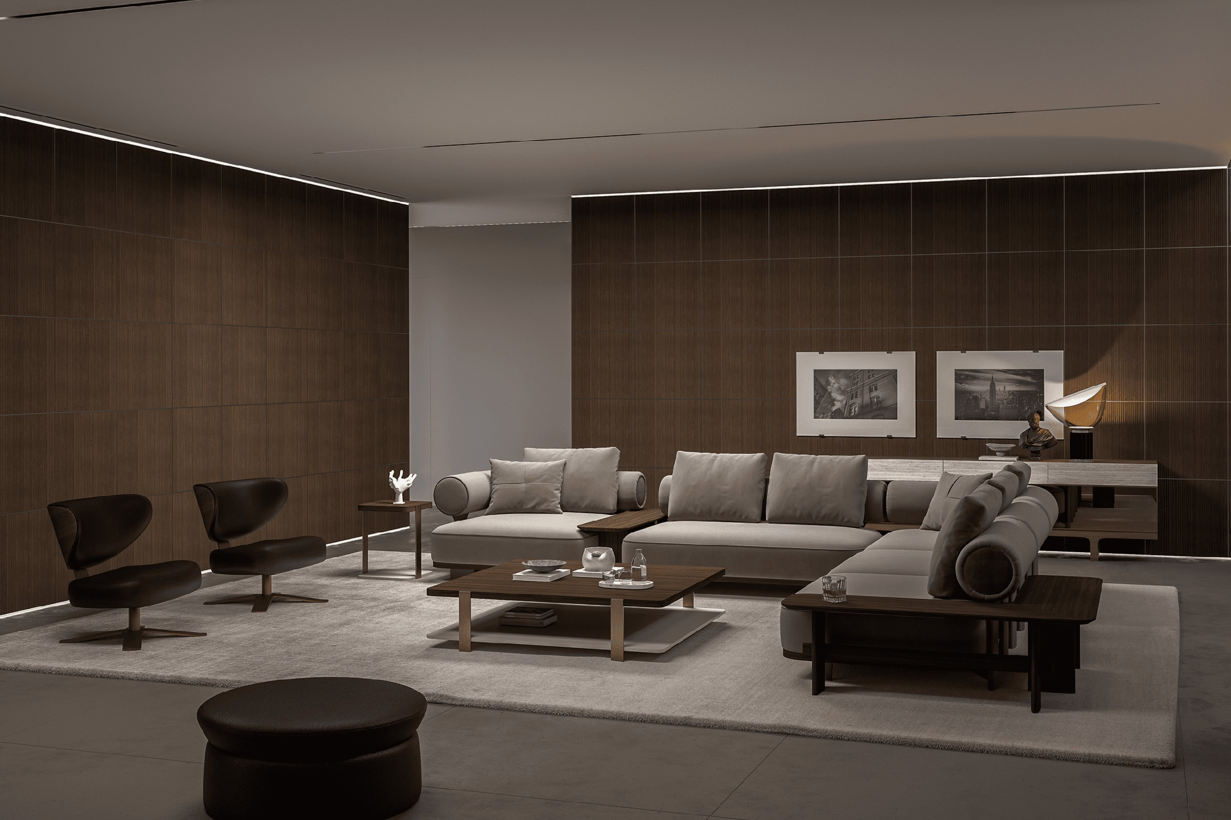 Composition large du canapé Kyoto