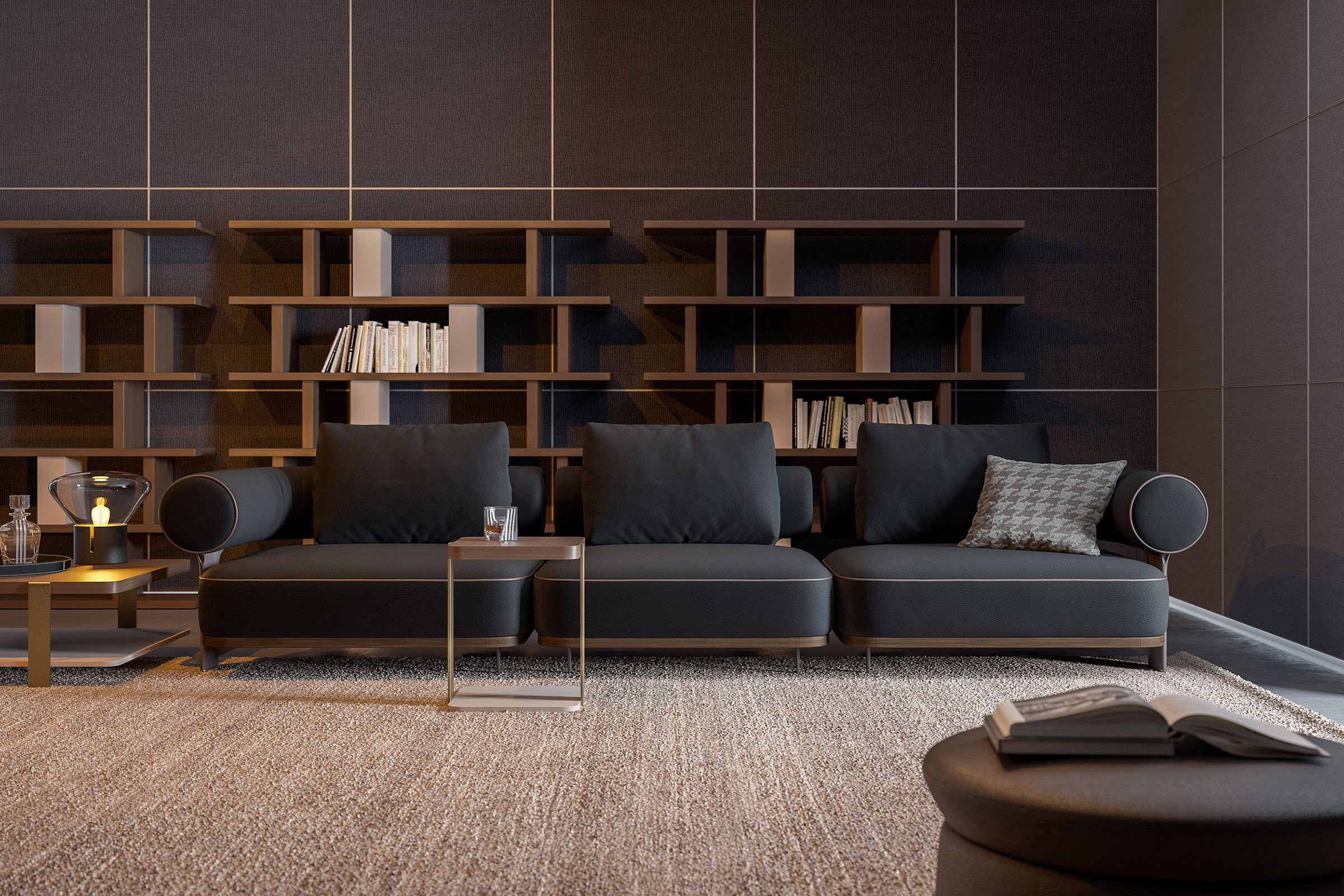 Texture du tissu du canapé Kyoto