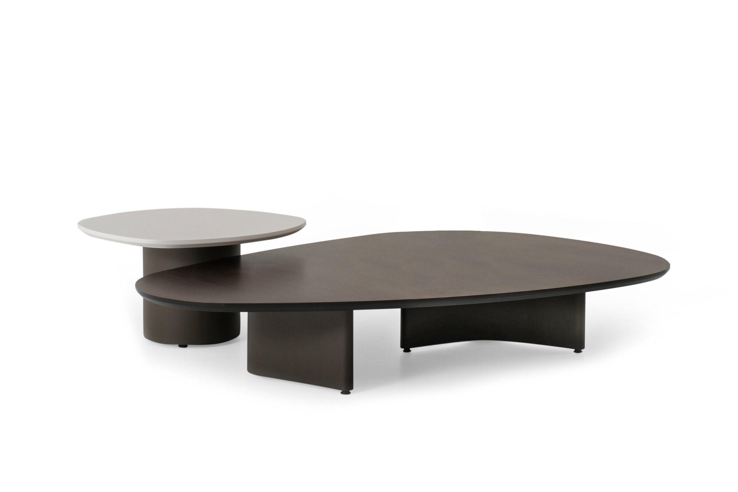 Set de tables Lava sur fond blanc