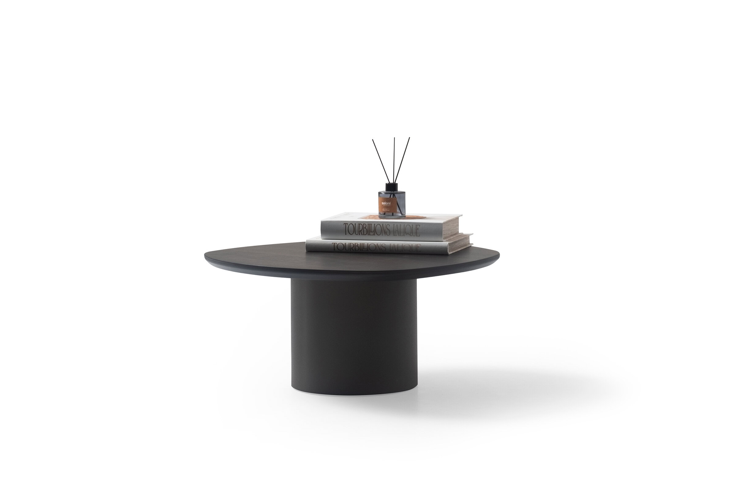 Vue de dessus de la petite table Lava