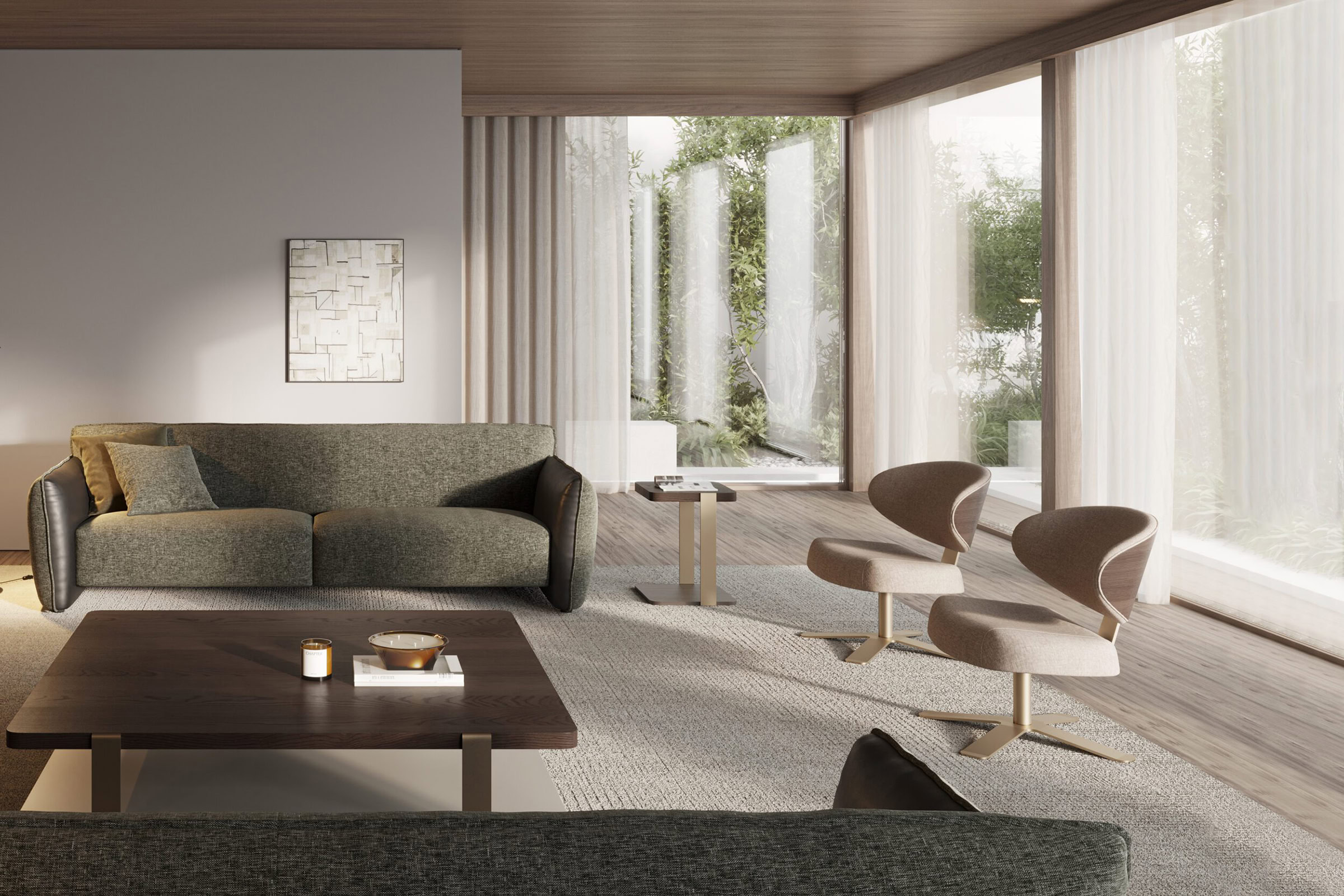 Ambiance élégante avec le fauteuil Leo