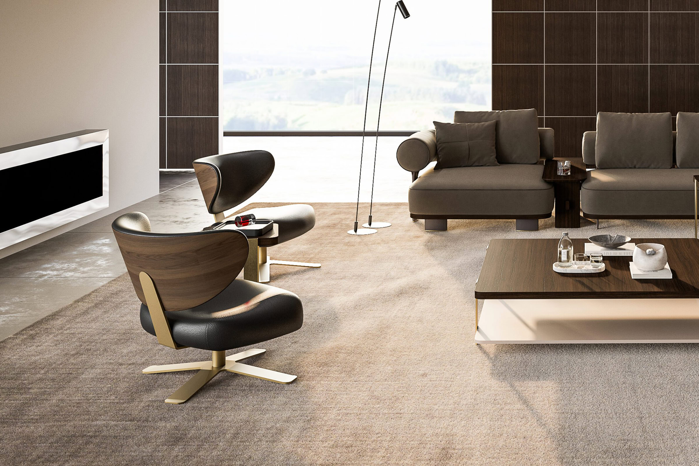 Le confort du fauteuil Leo