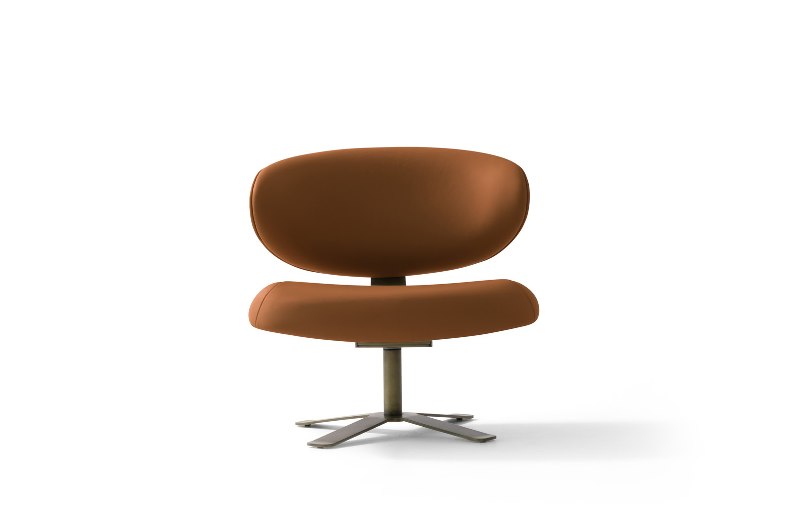 Fauteuil Leo sur fond blanc, vue arrière
