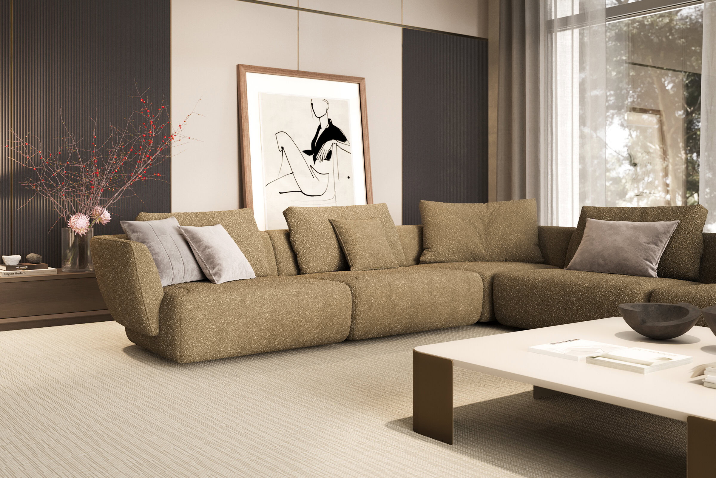 Perspective sur la composition Lugano