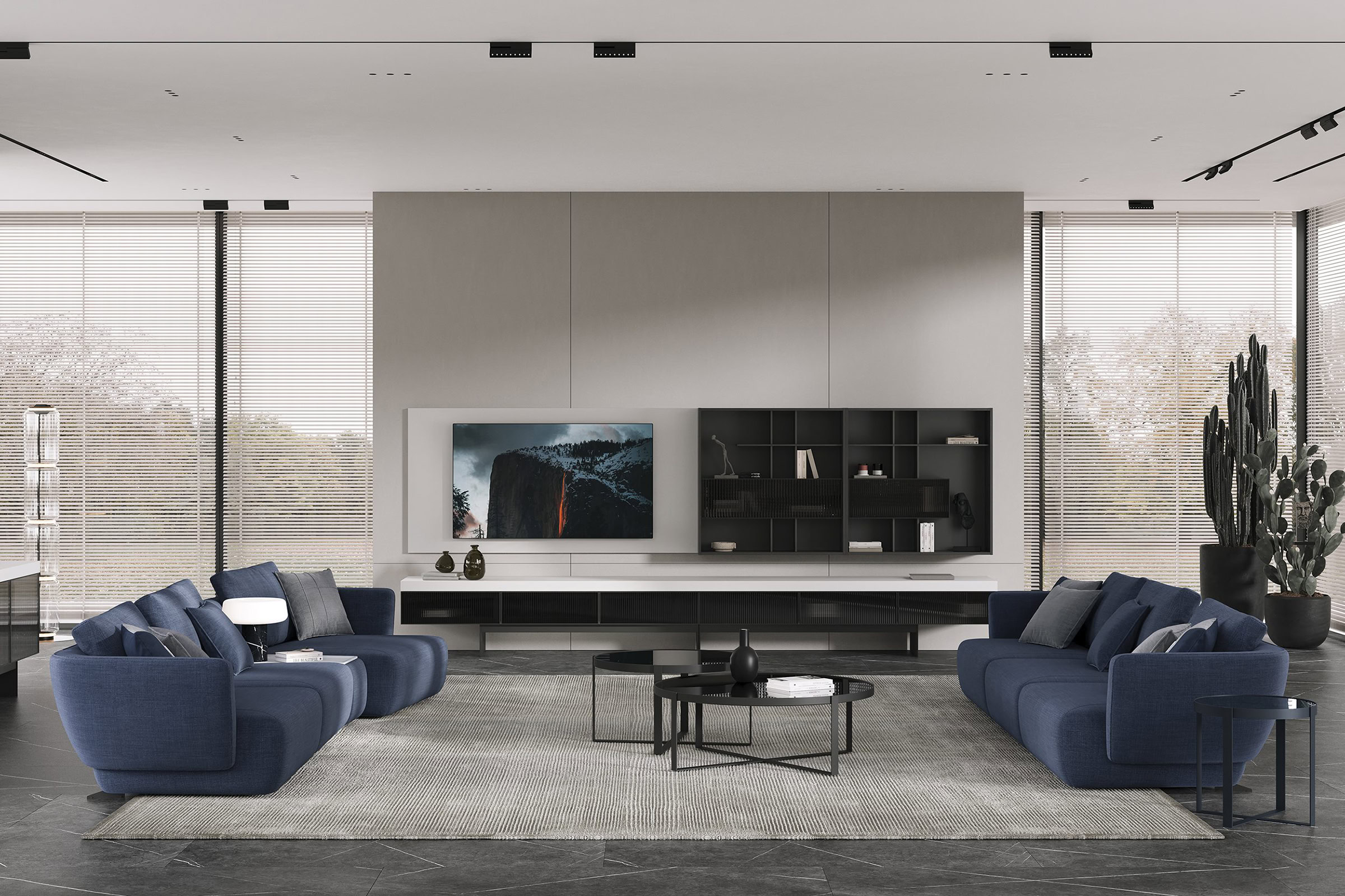 Canapé Lugano dans un intérieur moderne