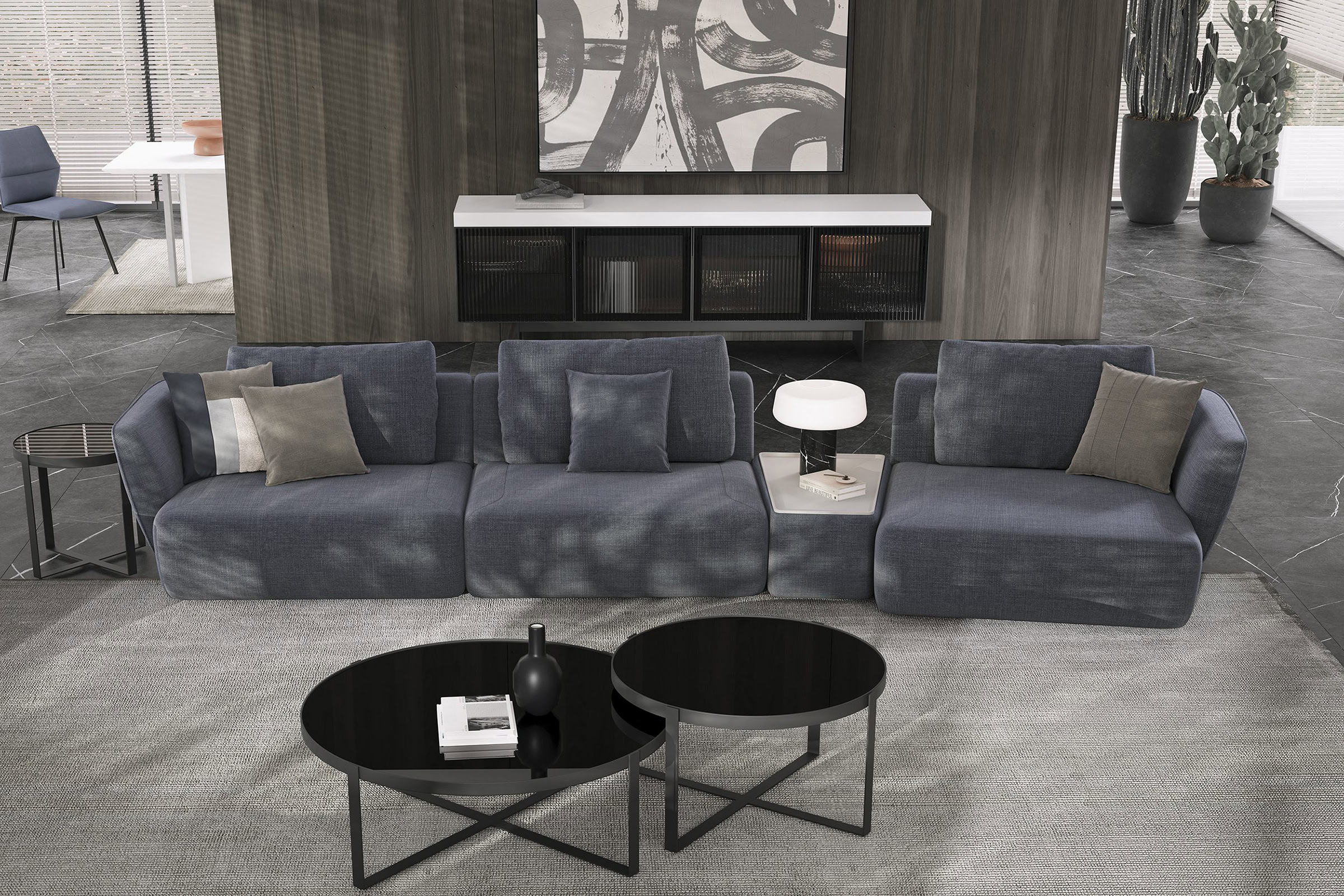 Module de relaxation du canapé Lugano