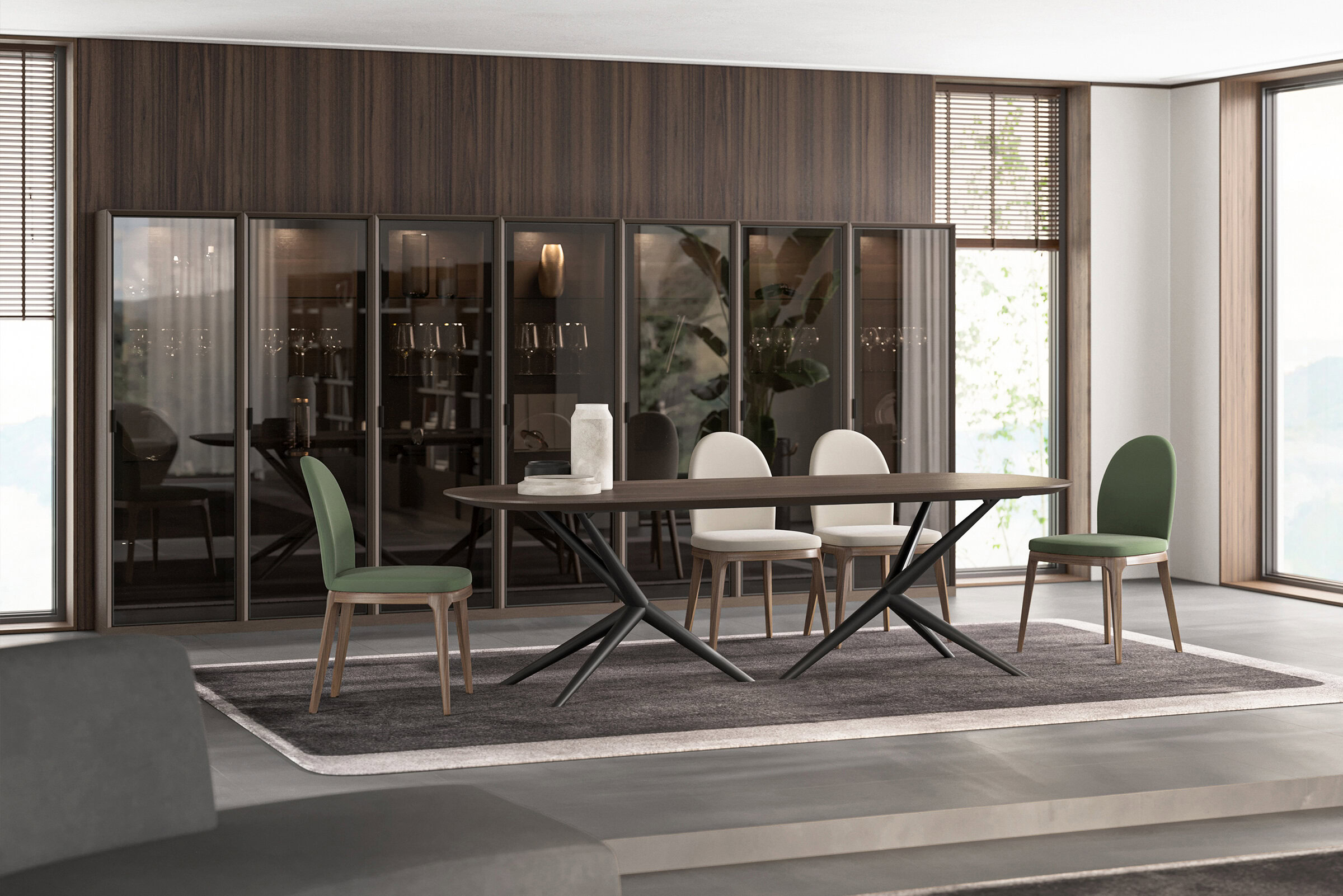 Perspective sur l'étagère Luis