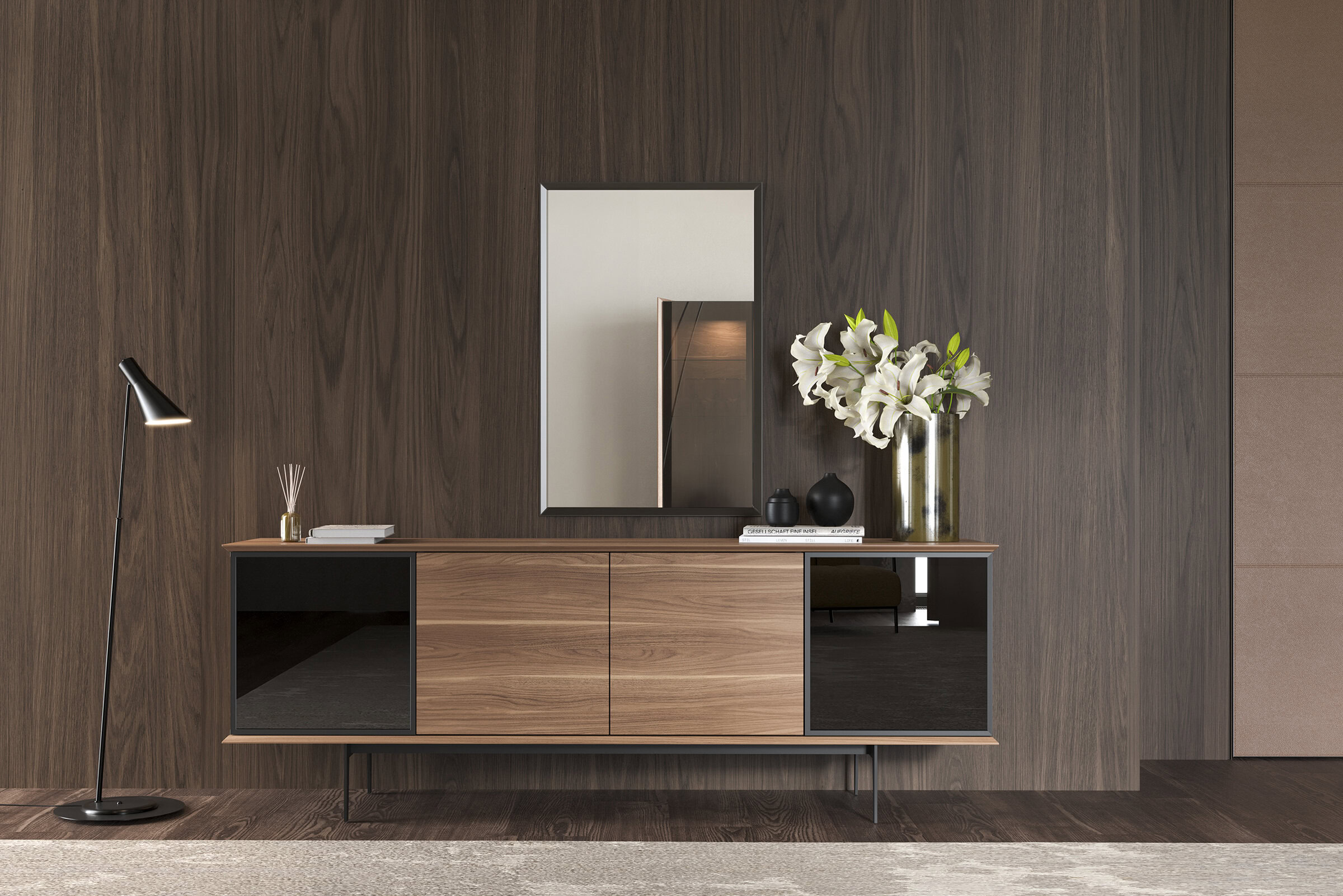 Buffet Luis dans une salle à manger design