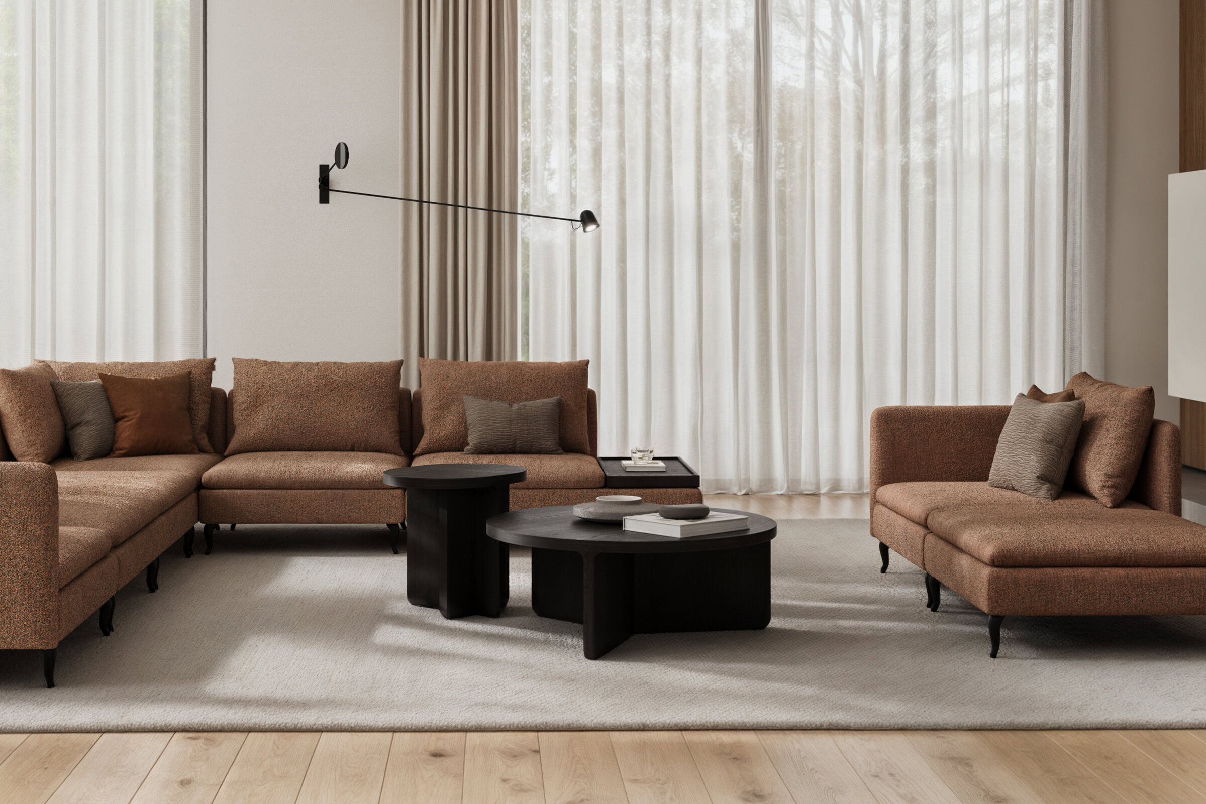 Détail du design des tables Max