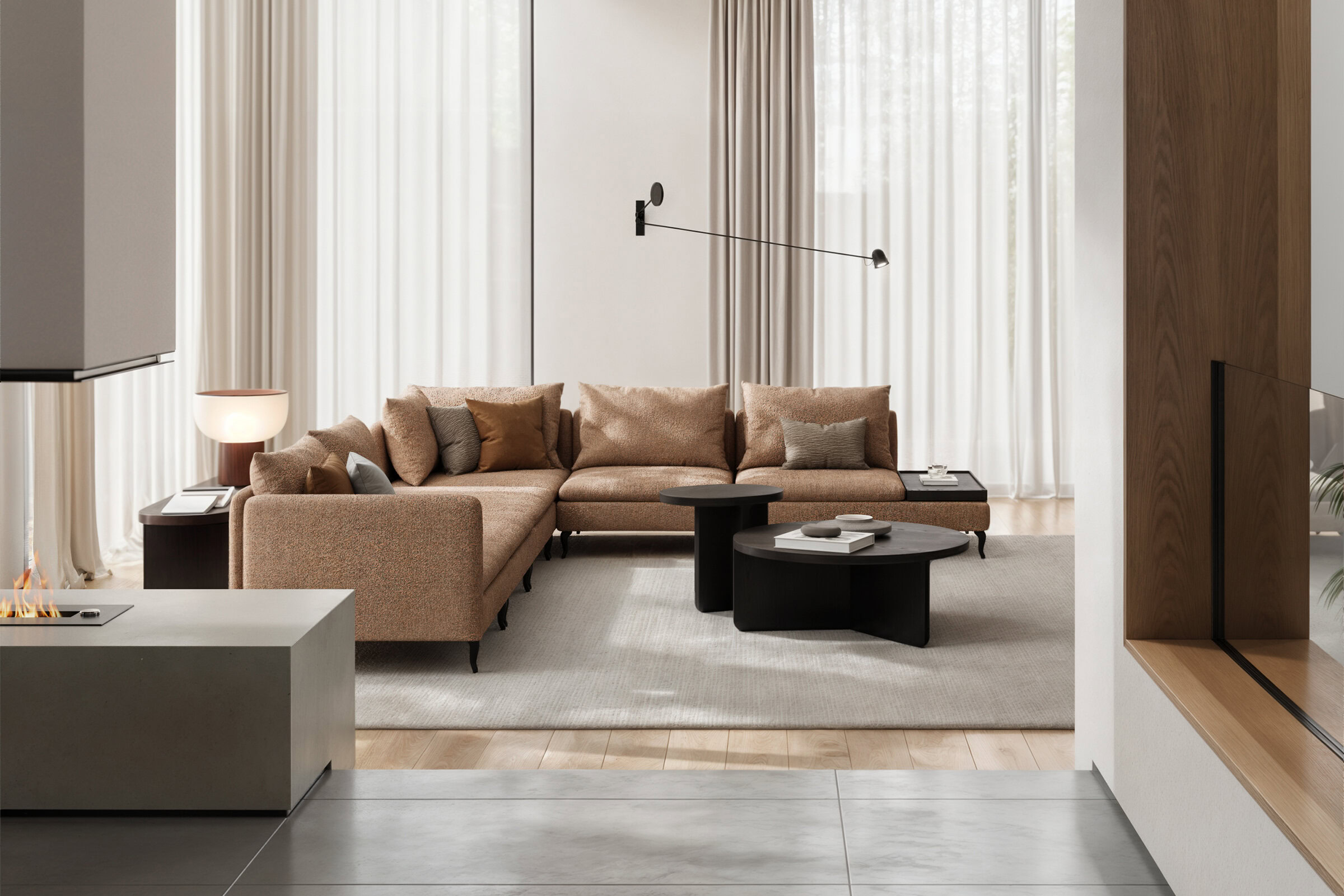 Ambiance avec la table basse Max