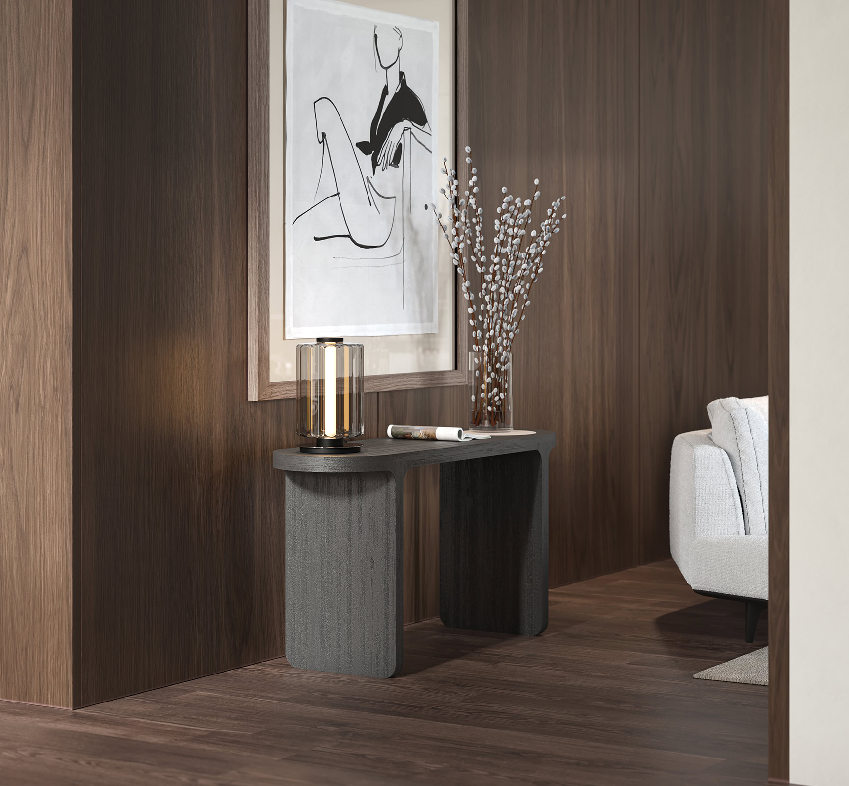 Détail de la base de la table console Max