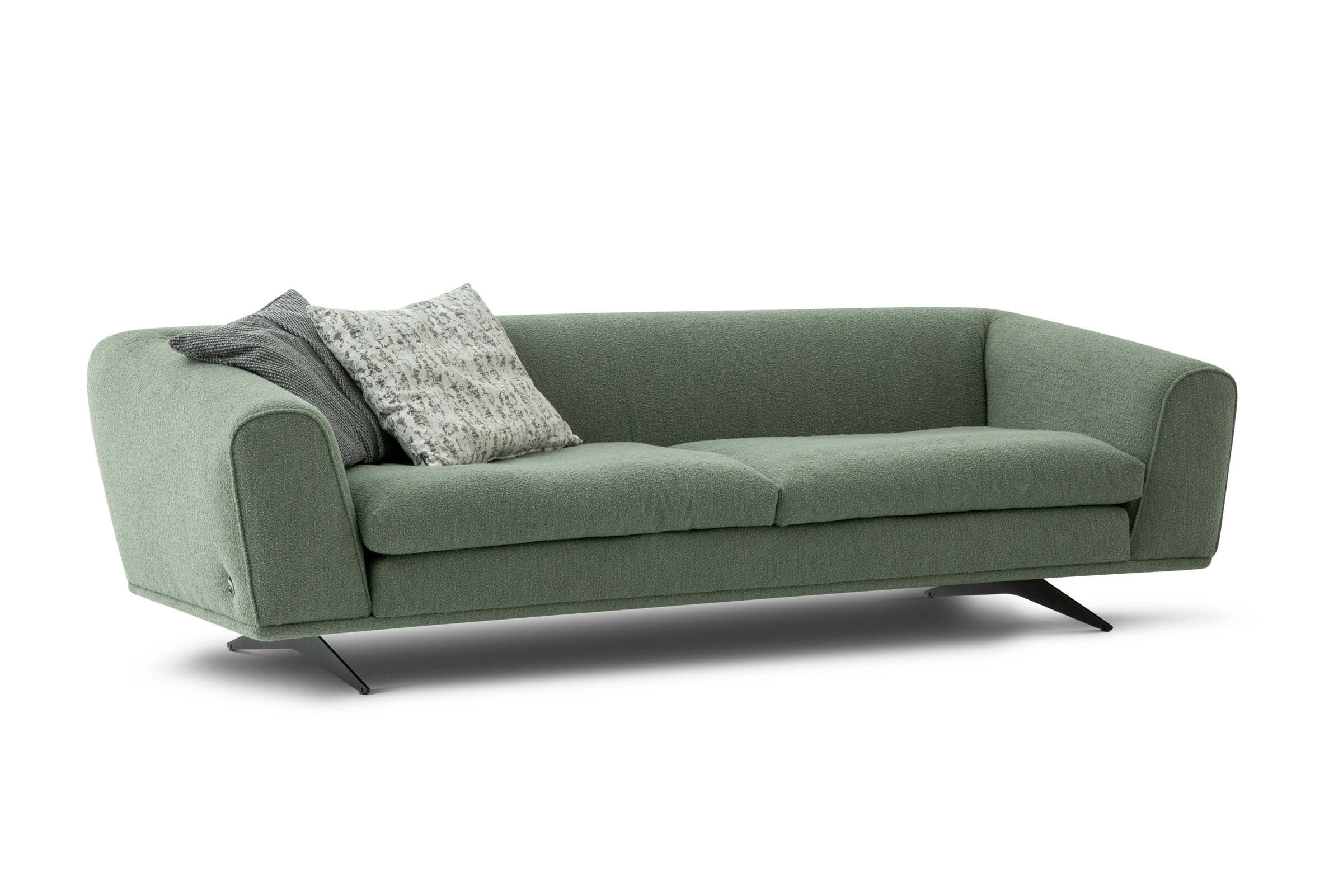 Canapé New Castle Soft 4 places sur fond blanc