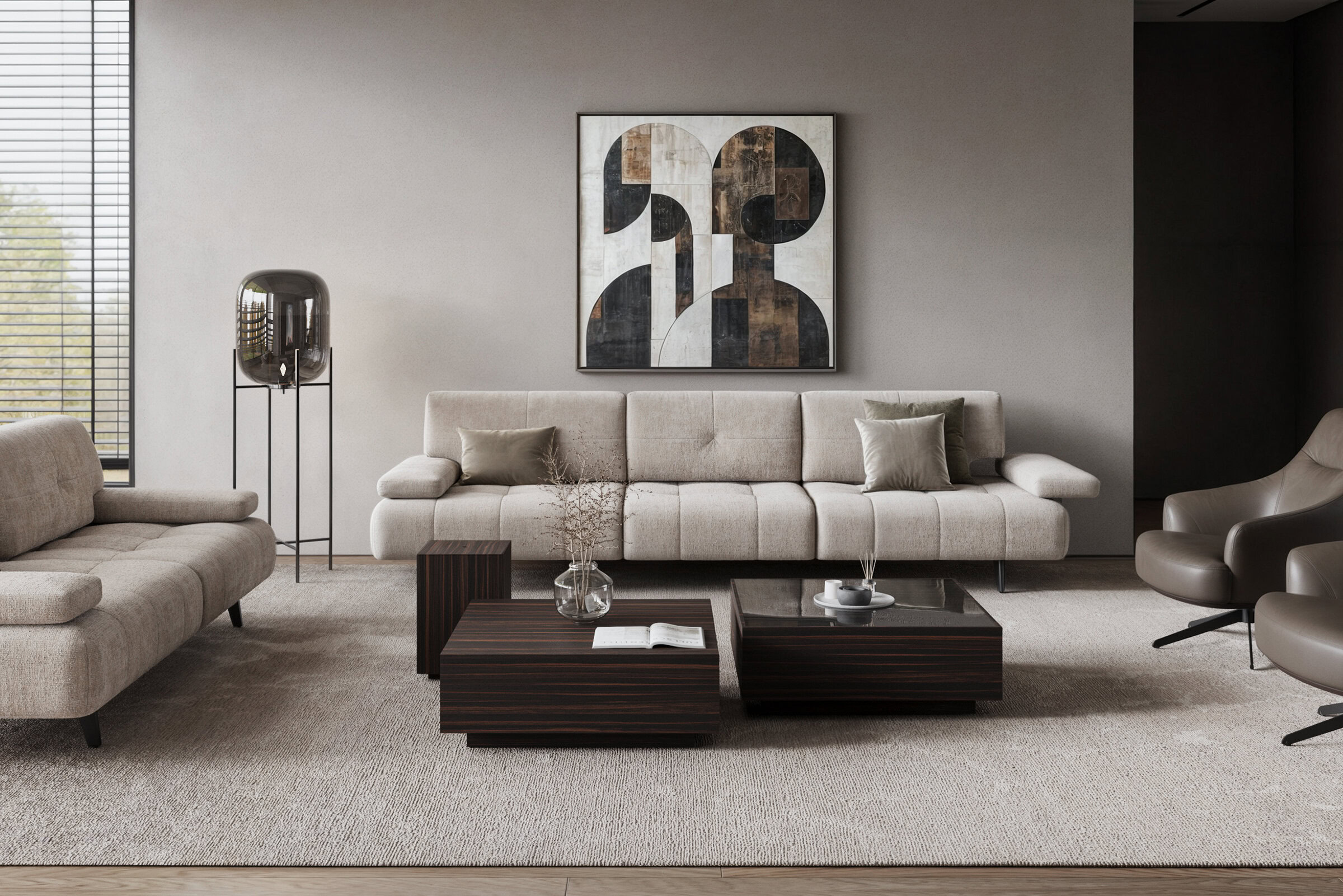 Détail du design de la collection Nora