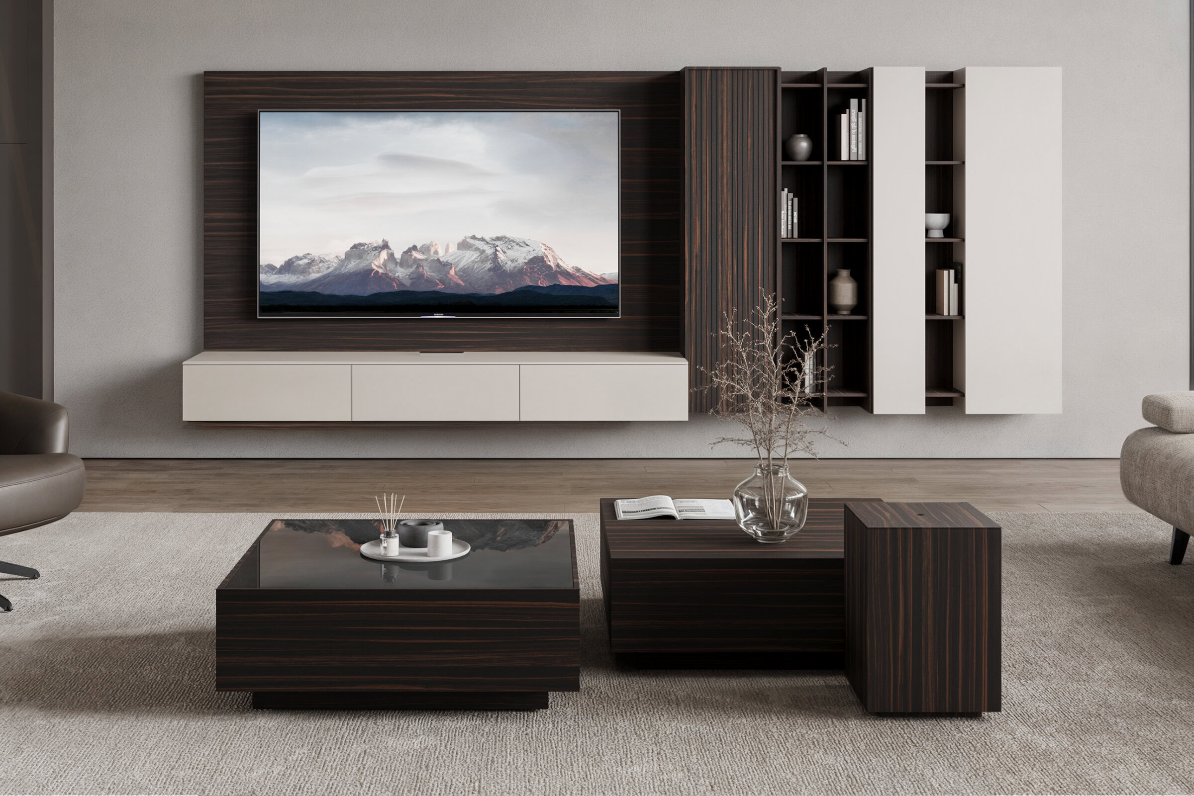 Ambiance chaleureuse avec les tables Nora