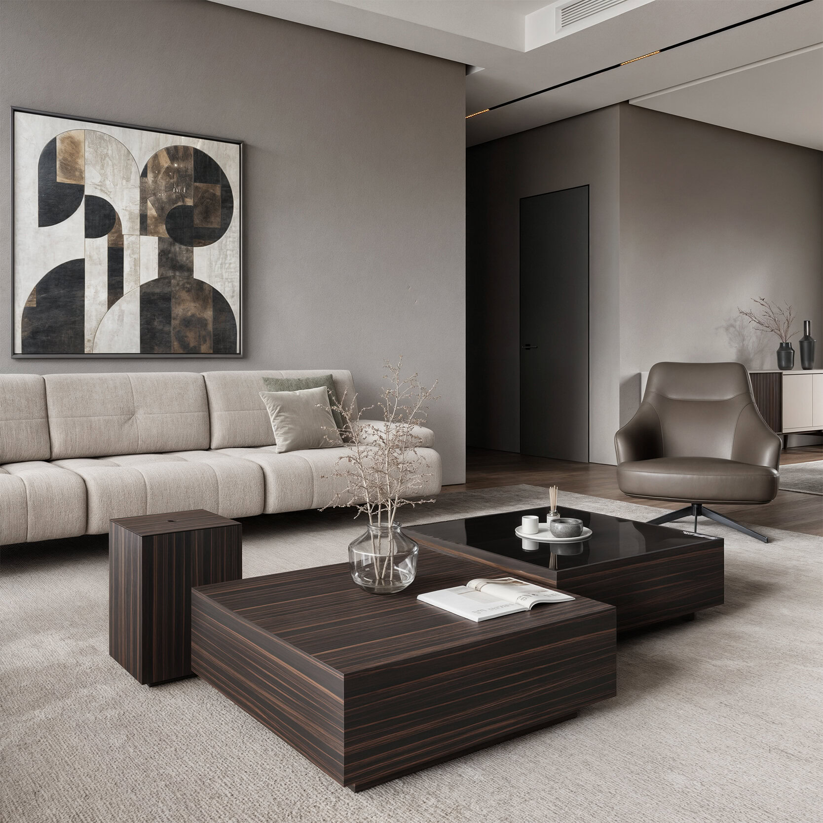 Les tables Nora comme pièces maîtresses